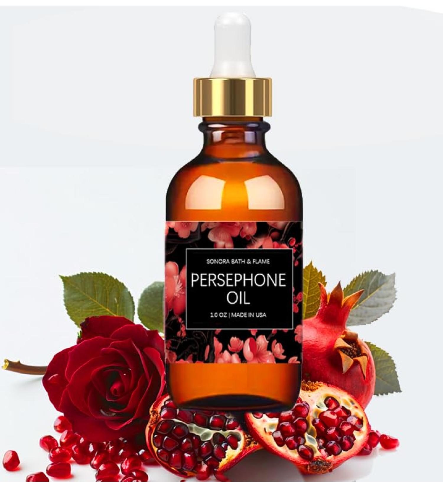 Sonora Bath & Flame Persephone Oil | Goddess Body Oil for Dark Masculine Energies | Captivating Scent | Made in USA - International Shipping Available - Buy Online on GoSupps.com