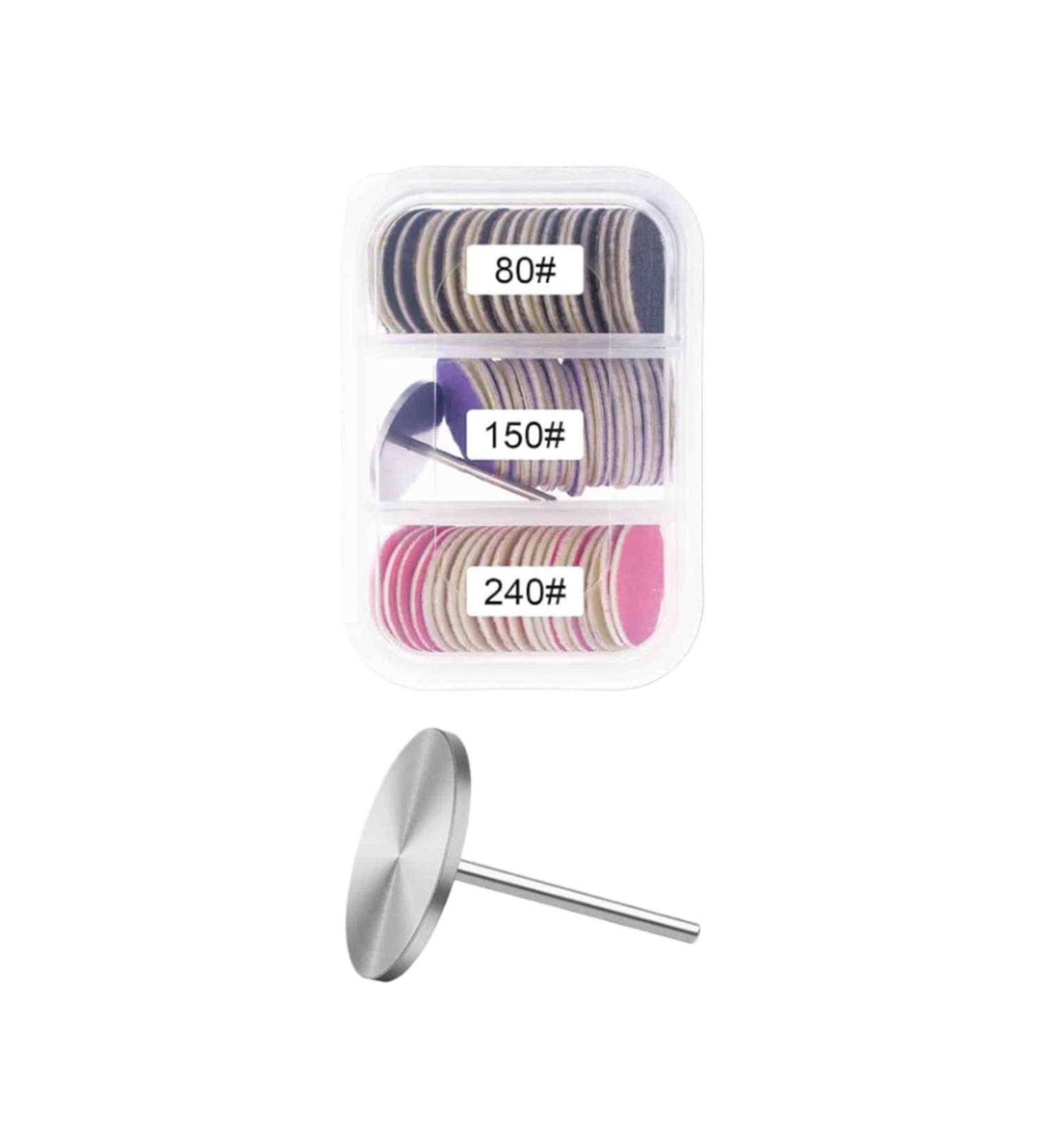 Disque de manucure et p dicure pour fa onner les ongles couvercle r sistant l'humidit 1. La bo te trois compartiments permet un rangement facile 25mm Style 1 - Buy Online on GoSupps.com