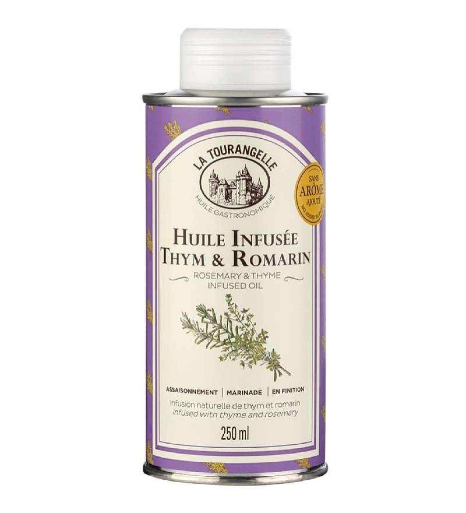 La Tourangelle - Thyme & Rosemary Infused Sunflower Oil - 250 ml - France