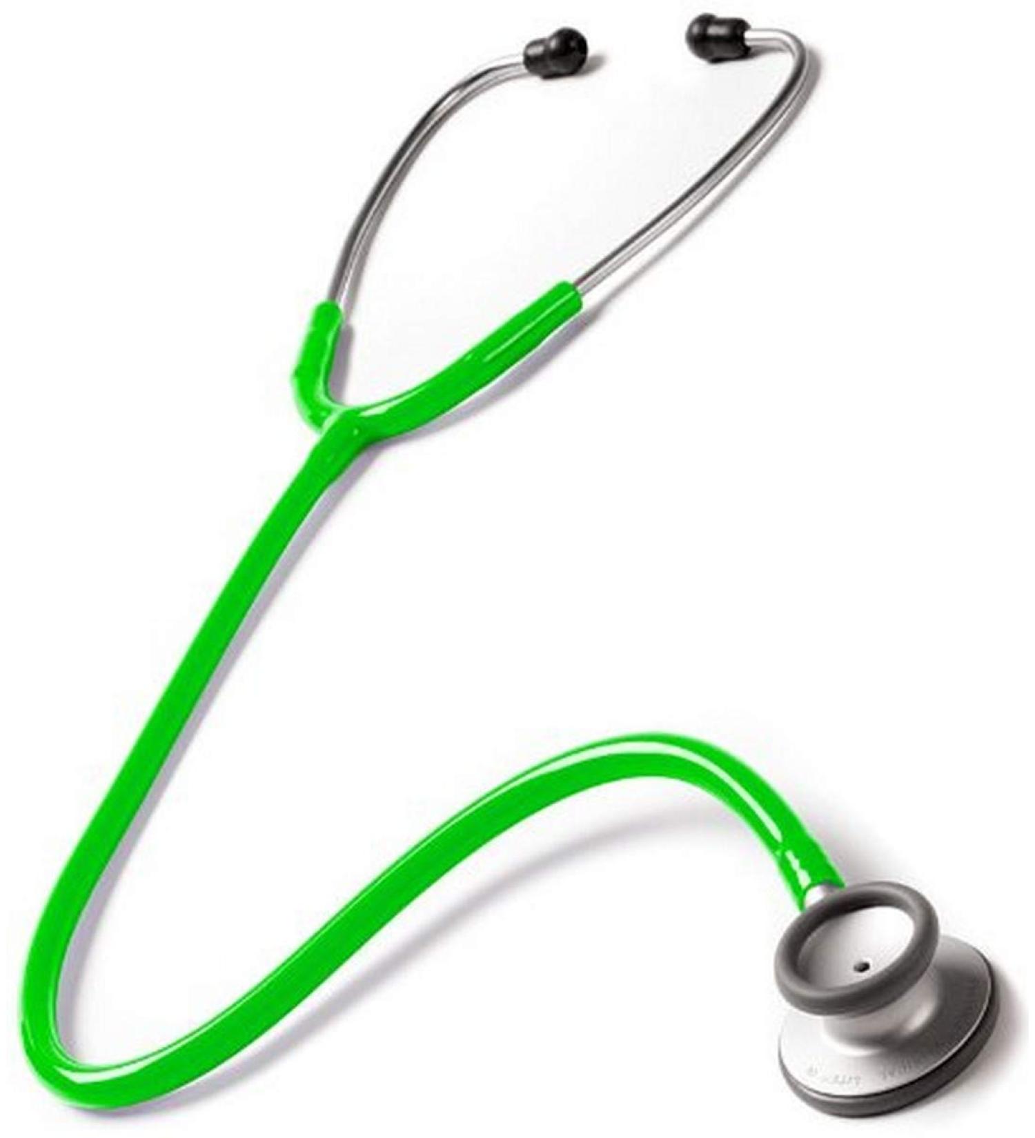 Prestige Medical Clinical Lite Stethoscope - Neon Green | Lightweight 3.8 oz | Ships Internationally - Buy Online on GoSupps.com