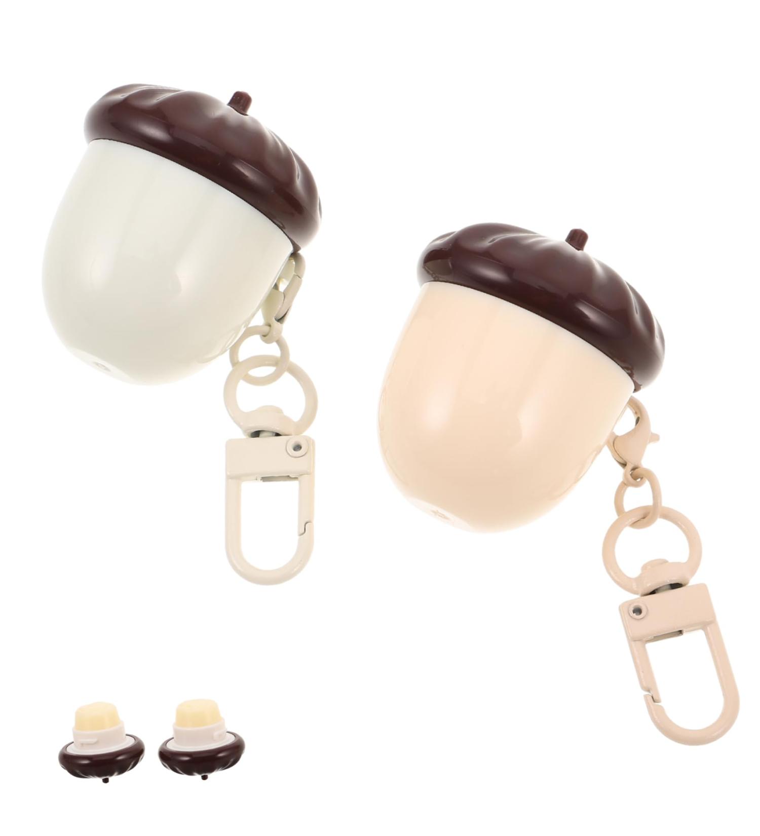  Anneome Anneome 2-Piece Chestnut Shaped Children's Lip Balm Moisturizing Formula for Sensitive Skin Portable for Home School Outdoor Use - Buy Online on GoSupps.com