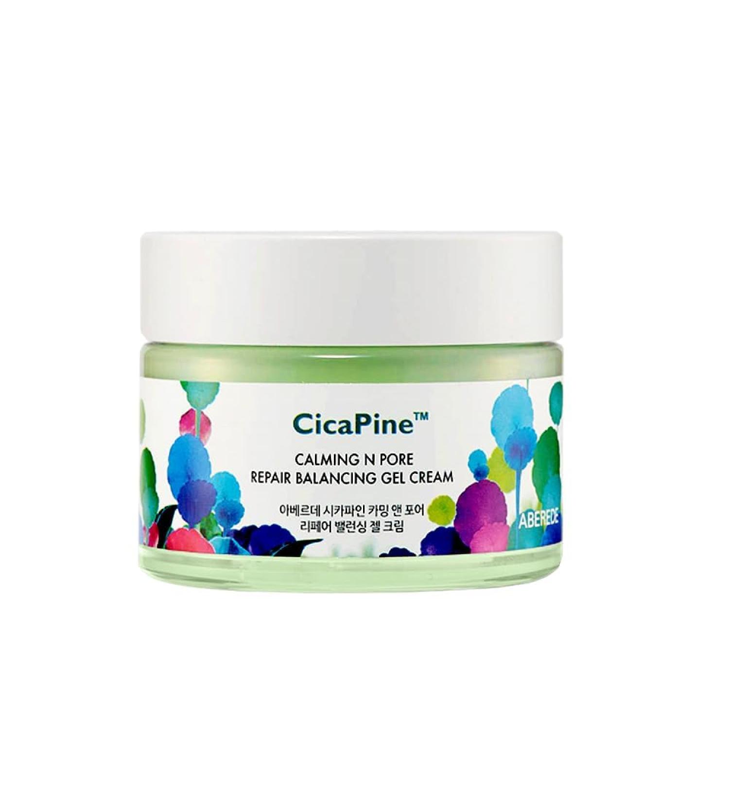 ABEREDE Cicapine Calming & Pore Repair Balancing Gel Cream 1.69 fl oz / 50ml Cica Soothing Gel Cream for Sensitive & Acne-Prone Skin Pore Minimizing & Tightening Moisturizer Vegan K-Beauty Skincare - Buy Online on GoSupps.com