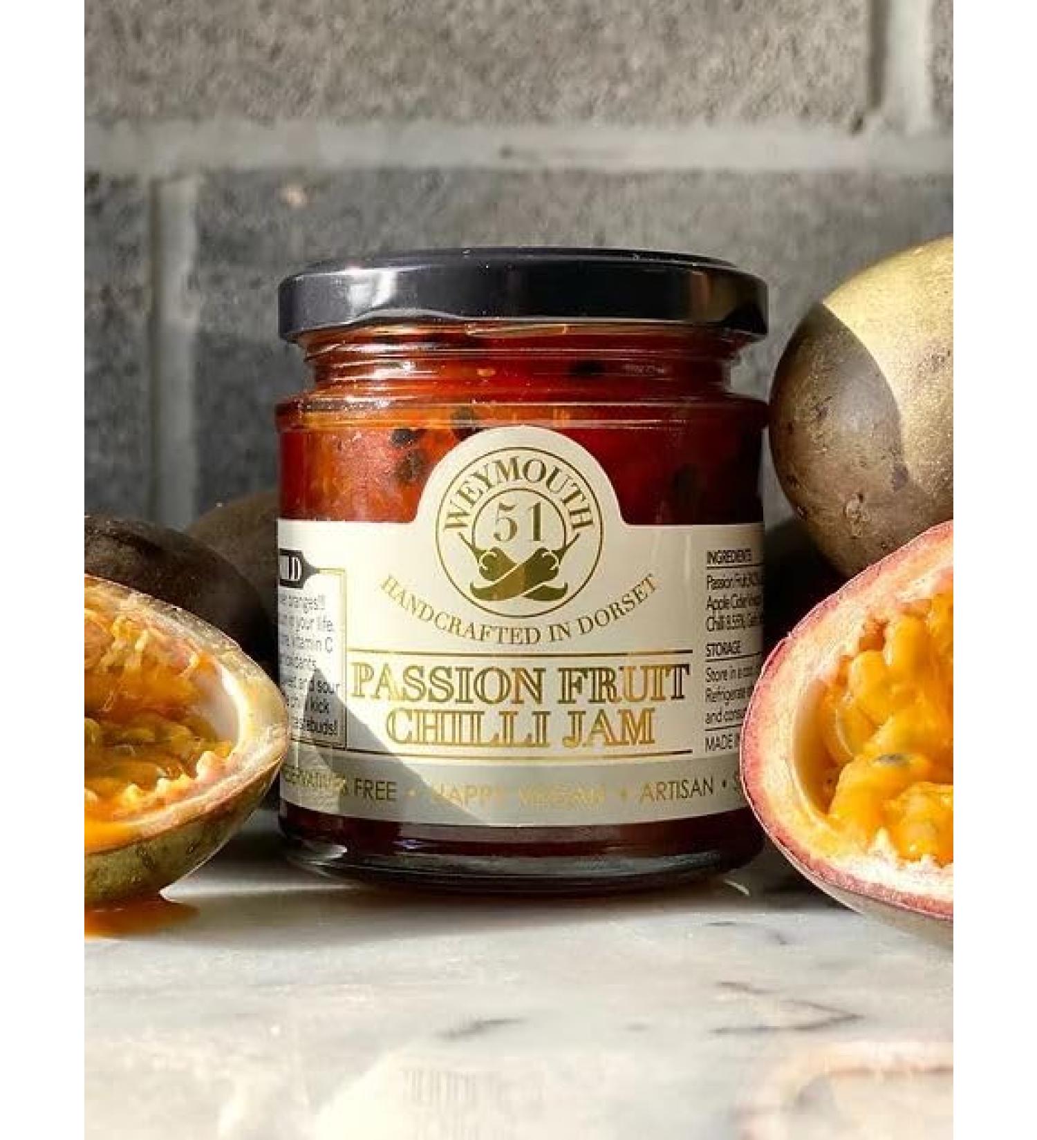 Weymouth 51 Passion Fruit Chilli Jam/MILD 190ml