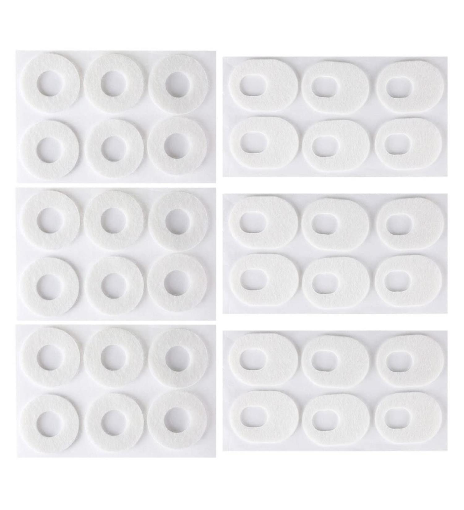 FRCOLOR 6pcs Heel Feet Sticker Set for Toe Callus Relief - Toe Pads for Corns & Cushions - Self-adhesive Villus Care Patches - Buy Online on GoSupps.com