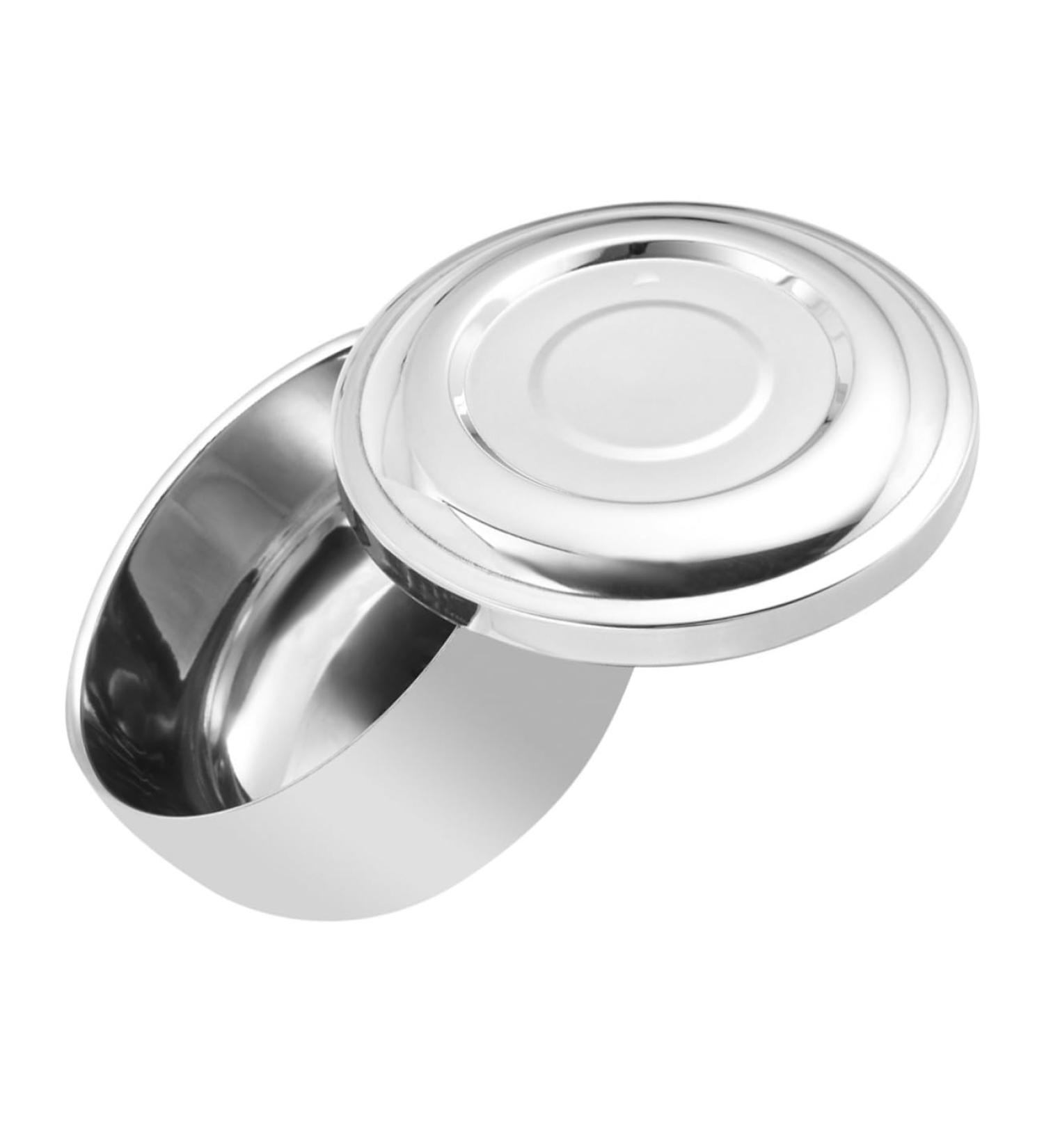 FRCOLOR Wooden Shaving Soap Bowl with Lid - Perfect Containers for Foam & Soap | International Shipping Available - Buy Online on GoSupps.com