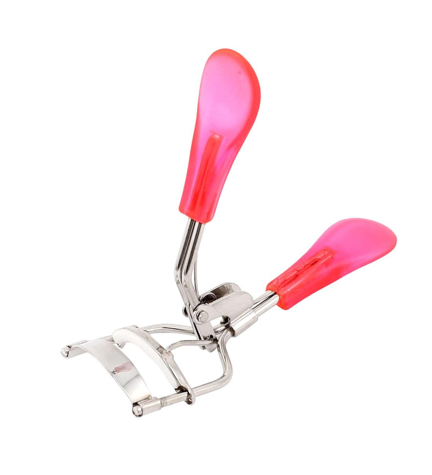 Lady Eyelash Curler Eye Curling Clip Beauty Cosmetic Tool Hot Pink Eyelash Curler Multiple Colors - Buy Online on GoSupps.com