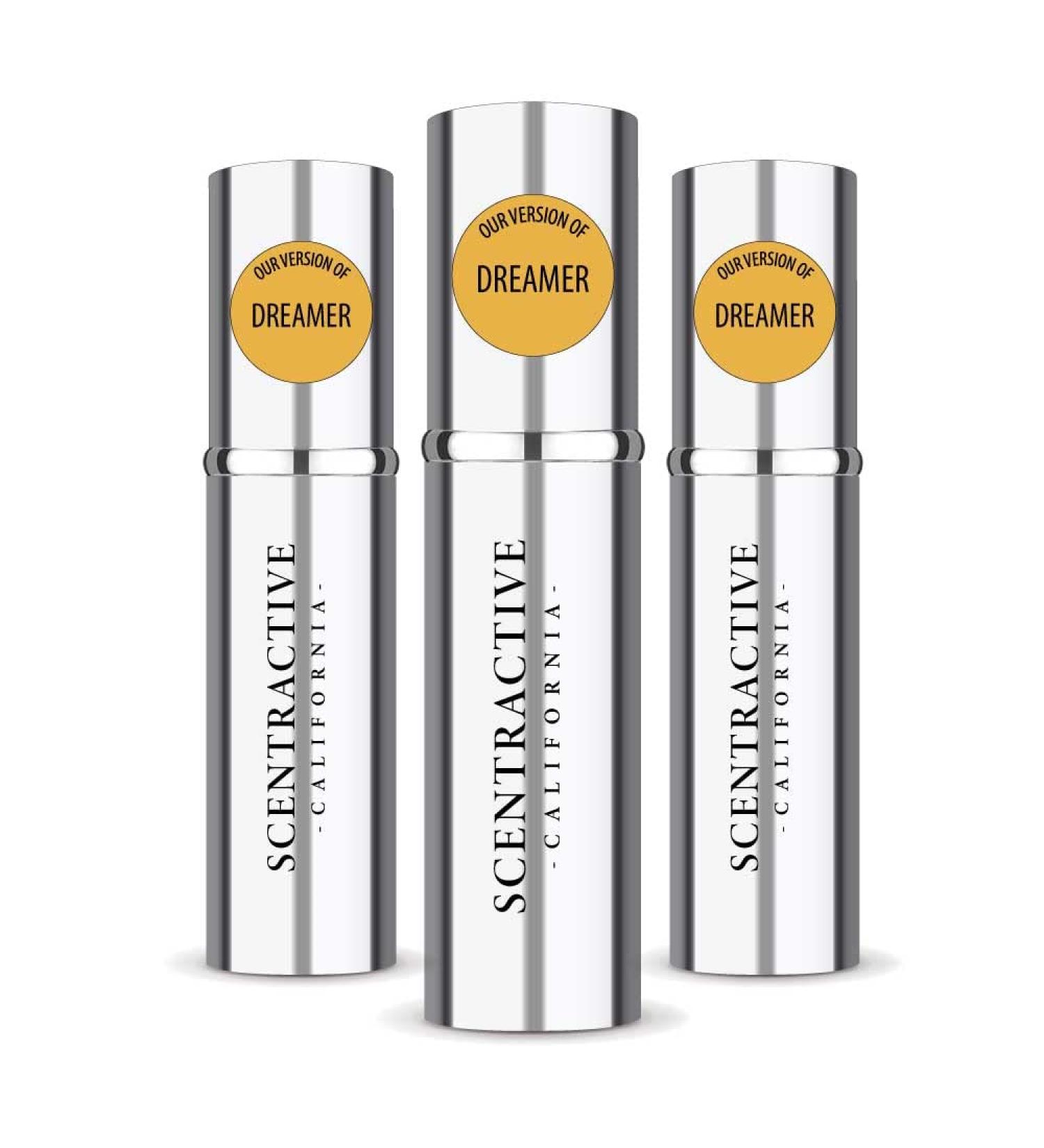 CA Perfume Impression of Dreamer For Men Replica Version Fragrance Dupes Concentrated Long Lasting Eau de Parfum Spray Refillable Atomizer Bottle 0.17 Fl Oz/5ml-X3 VRSC DREAMER IMPRESSION 0.51 Fl Oz (Pack of 1) - Buy Online on GoSupps.com