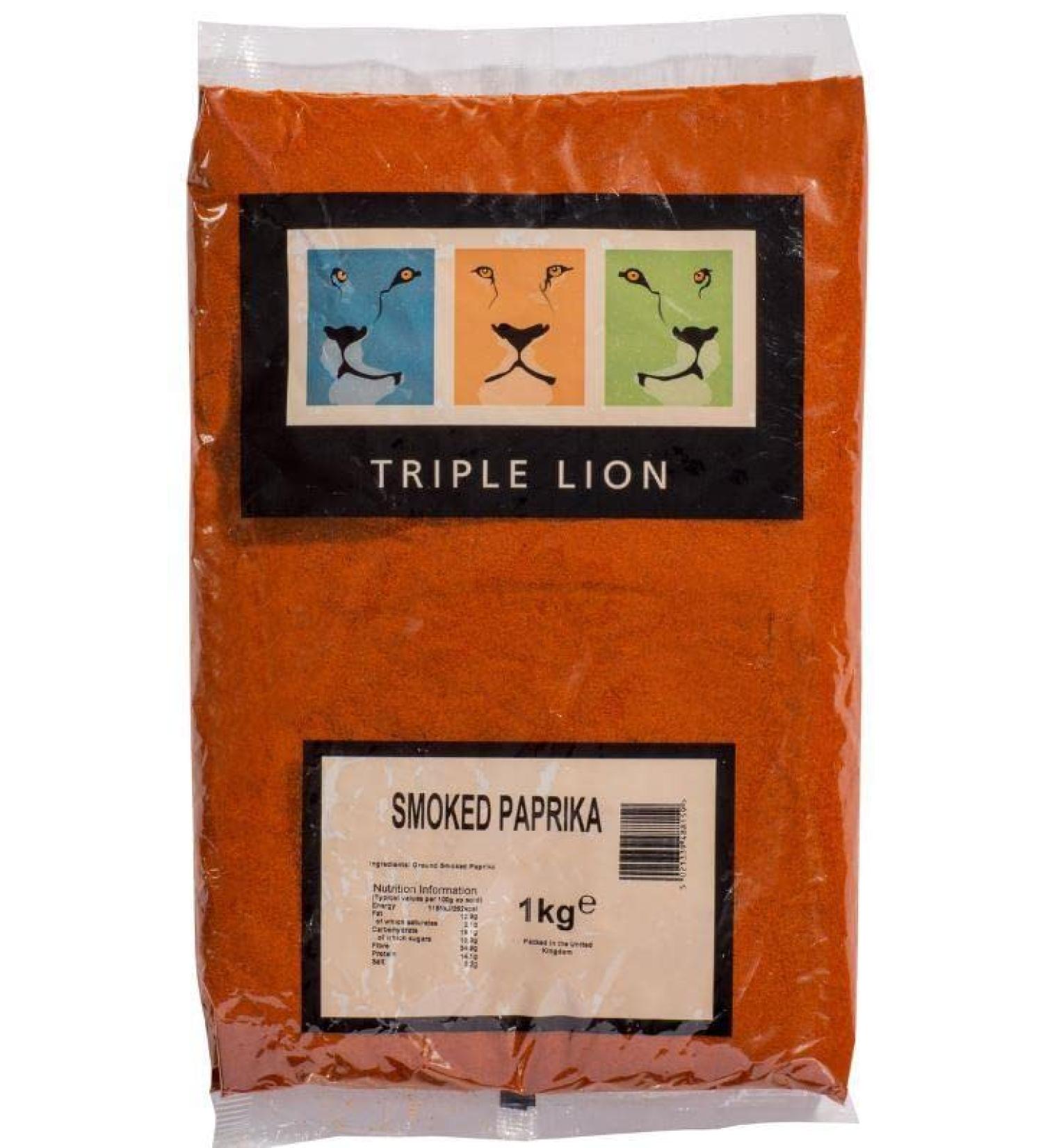 Triple Lion Smoked Paprika 1kg