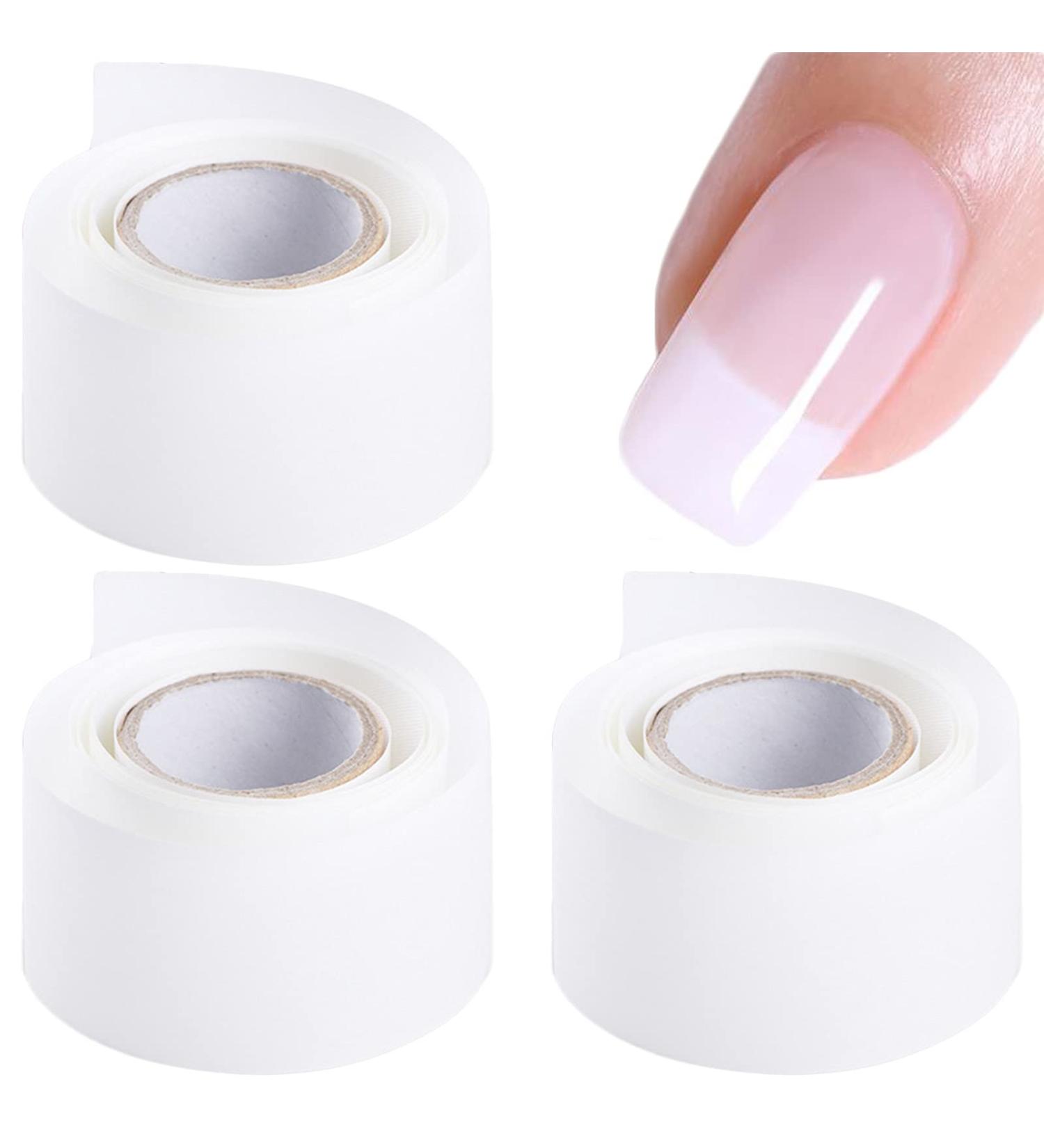 Fiberglass Nail Repair Kit - Silk Extensions Adhesive Stickers & Nail Wraps for Perfect Fingernail Art | 3 Rolls - Buy Online on GoSupps.com
