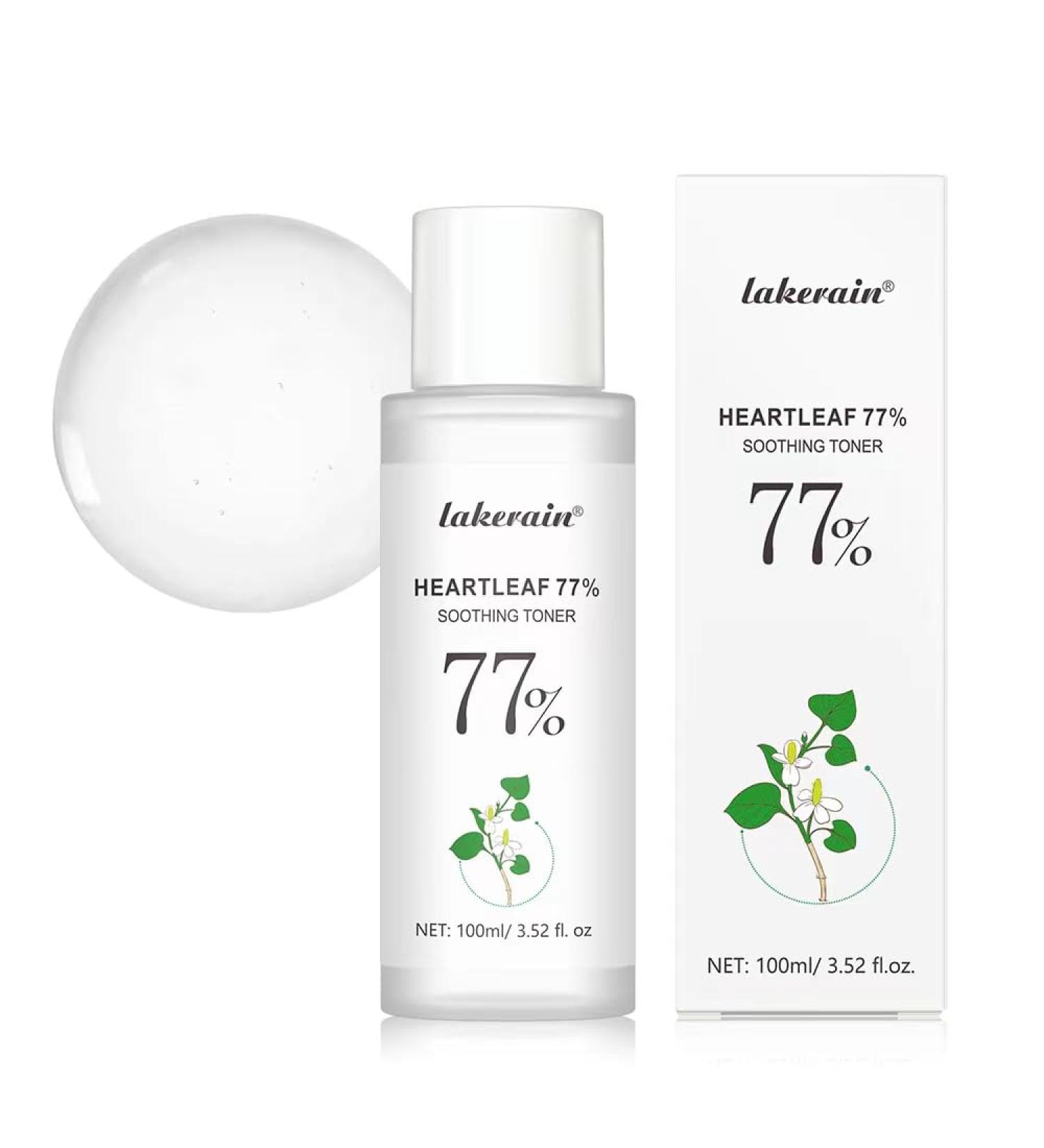 Heartleaf 77% Soothing Toner for Deep Hydration & Skin Purification | Best Facial Care for Sensitive & Oily Skin (3.52 Fl.Oz) - International Shipping Available - Buy Online on GoSupps.com