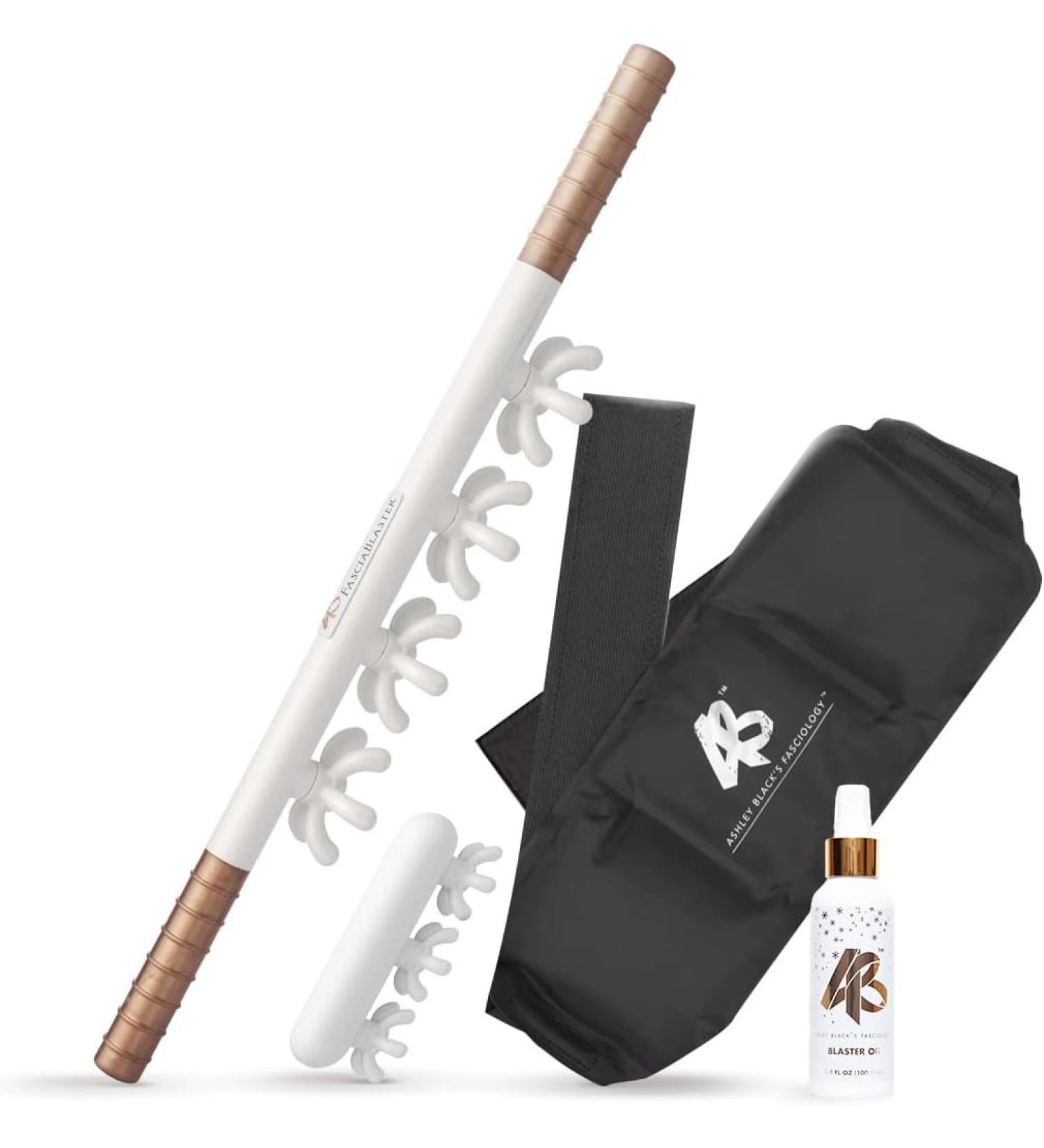 FasciaBlaster Muscles Kit by Ashley Black - Cellulite and Fascia Massagers with Cold Pack and Topicals for Athletes - Buy Online on GoSupps.com