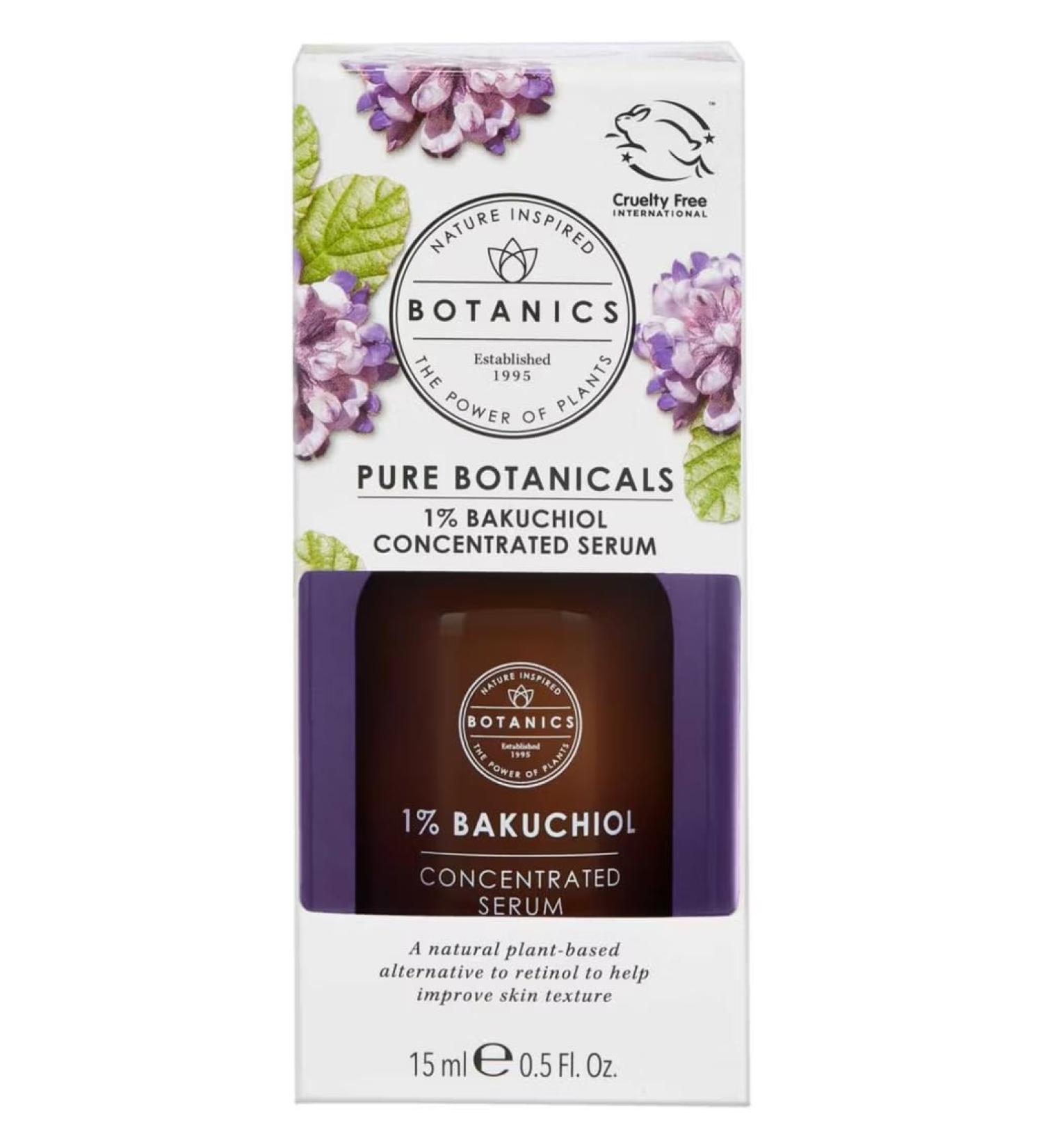 Pure Botanicals 1% Bakuchiol Face Serum - Buy Online on GoSupps.com