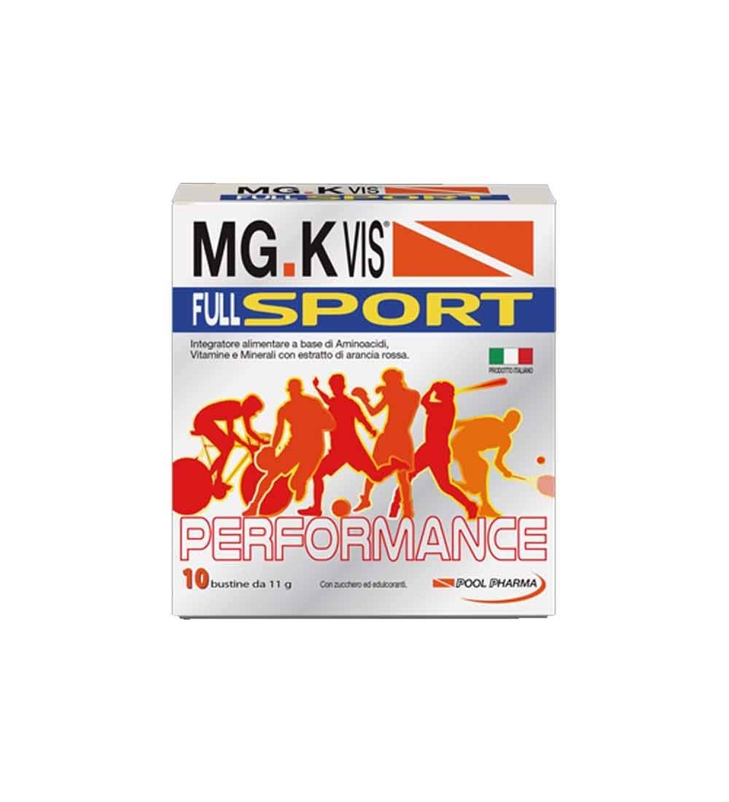 Pool pharma srl MGK VIS FULL SPORT 10BUST