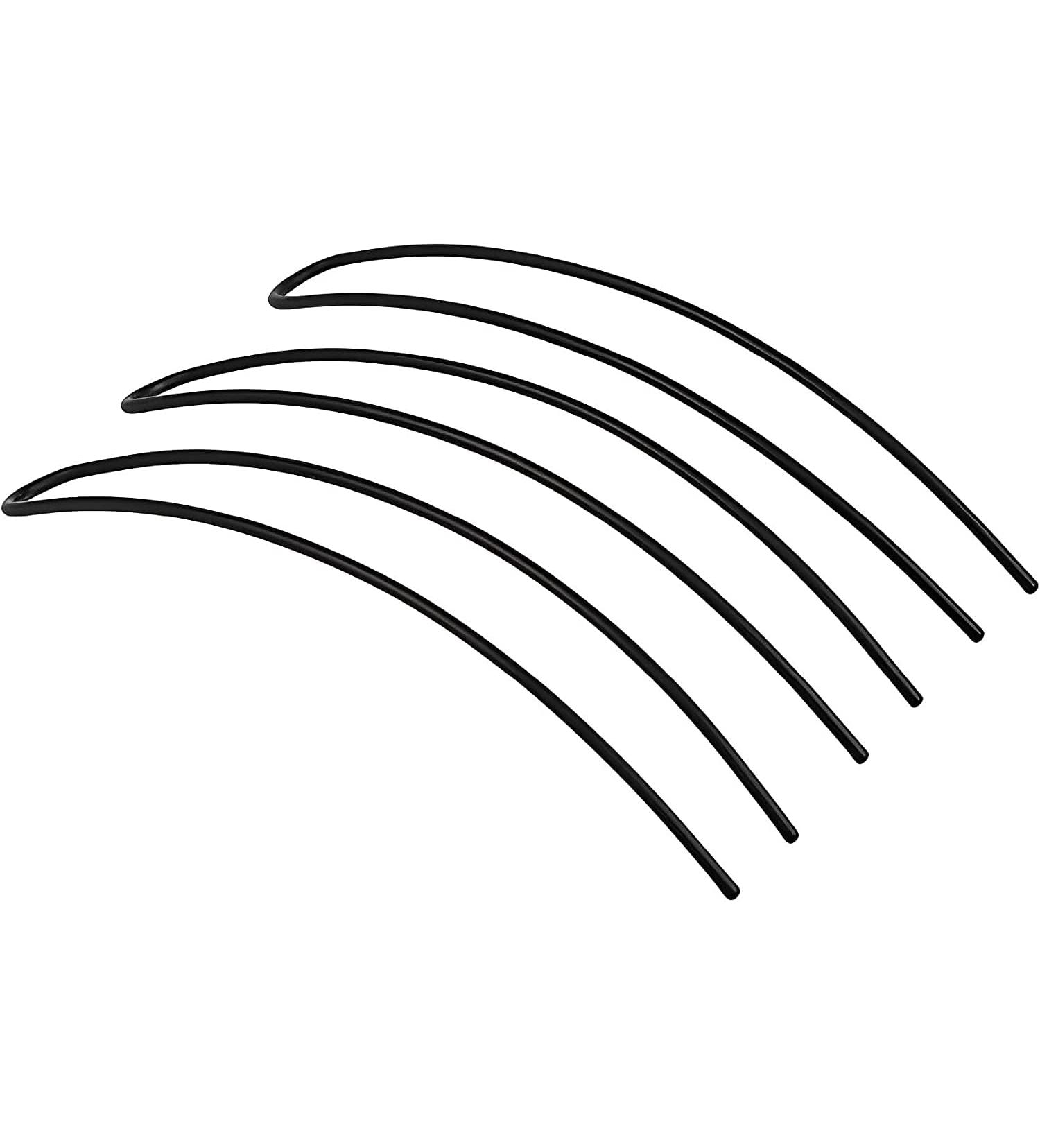 French XXL High-end Steel Hair Pins for Buns - Christophe-Nicolas Biot (Black) - Set of 3 - Buy Online on GoSupps.com