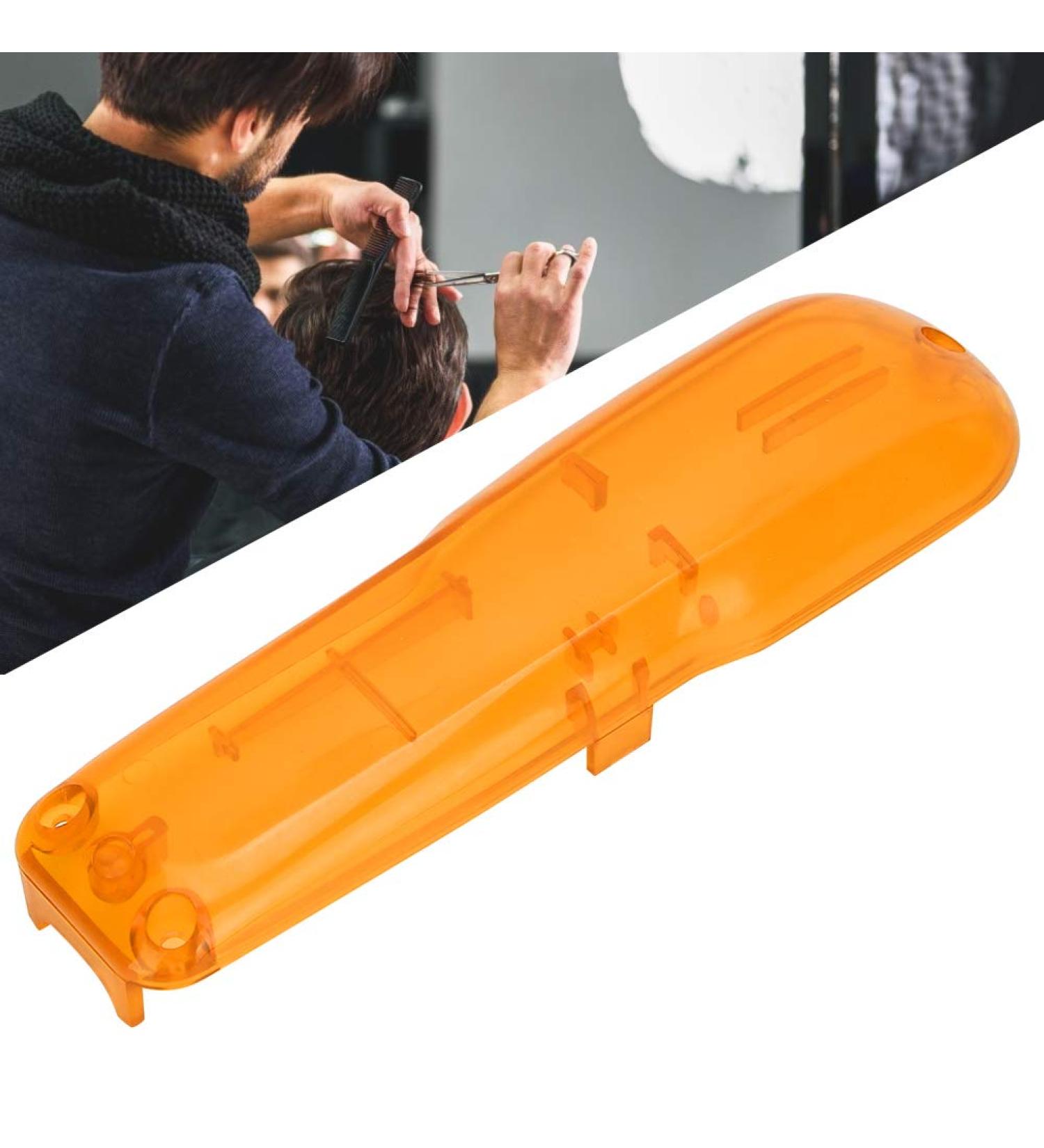 Electric Hair Clipper Cover Stable Hair Clipper Replacement Cover Eco-Friendly Haircut Cut Hair for Barber Shop Hair Clipper (Transparent Orange) - Buy Online on GoSupps.com