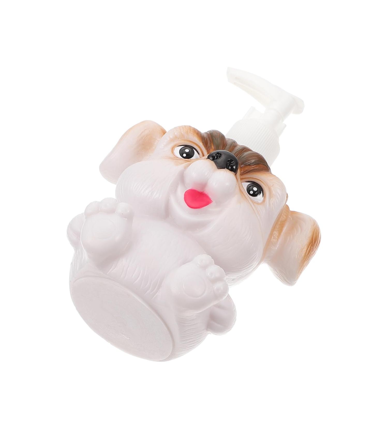 Angoily 1pc Puppy Lotion Bottle Stuffed Animal Shampoo Dispenser Esential Oil Dispenser Body Liquid Soap Dispenser Refillable Liquid Dispenser Child Small Dog White Melamine Multifunction - Buy Online on GoSupps.com