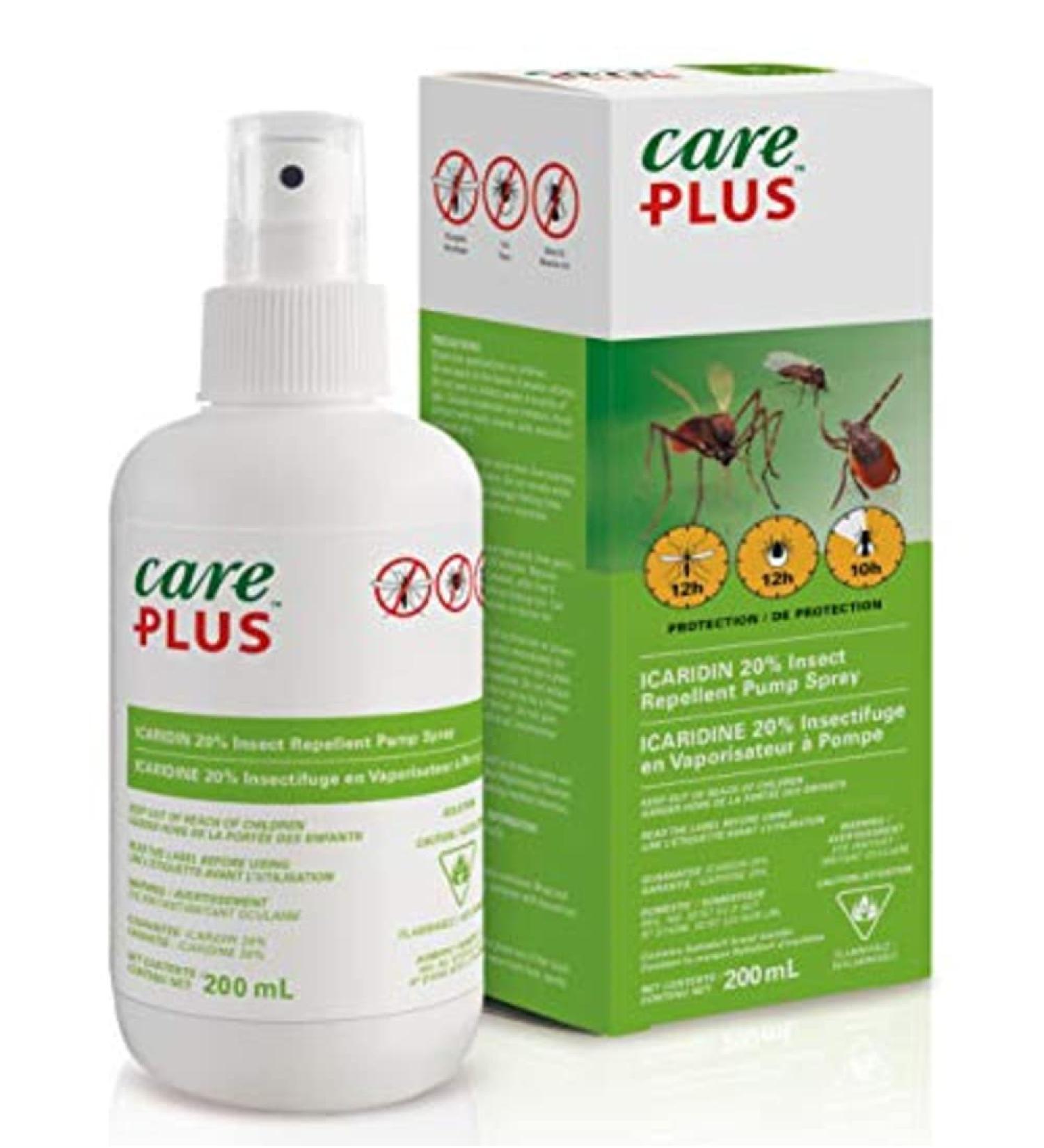 Care Plus 20% Icaridin Insect Repellent - 200ml Spray Pump - Buy Online on GoSupps.com