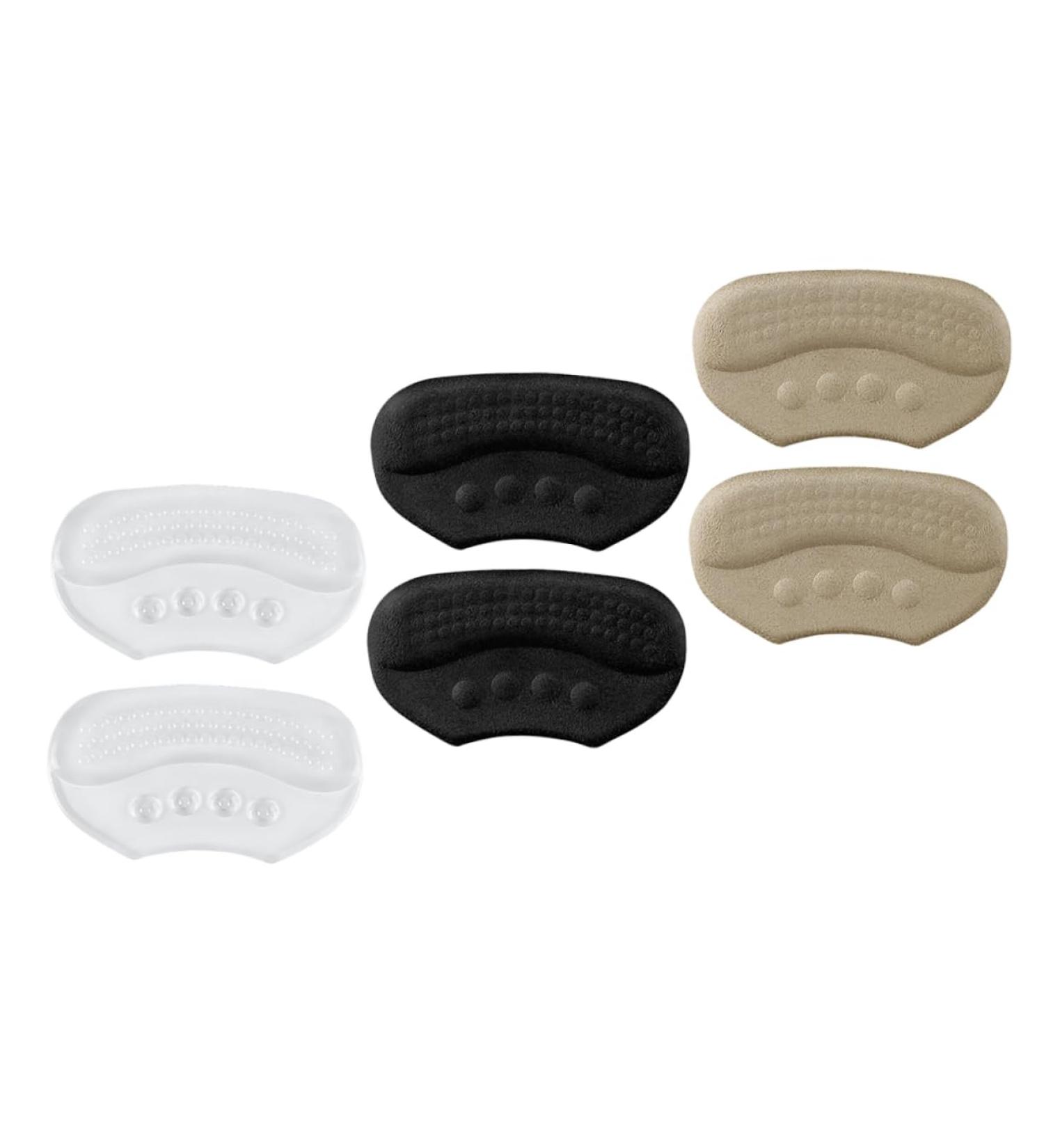 FRCOLOR 3 Pairs High Heel Stickers & Liners - Wear-Resistant Self-Adhesive Travel Comb Heel Grips for Comfortable Walking - Buy Online on GoSupps.com