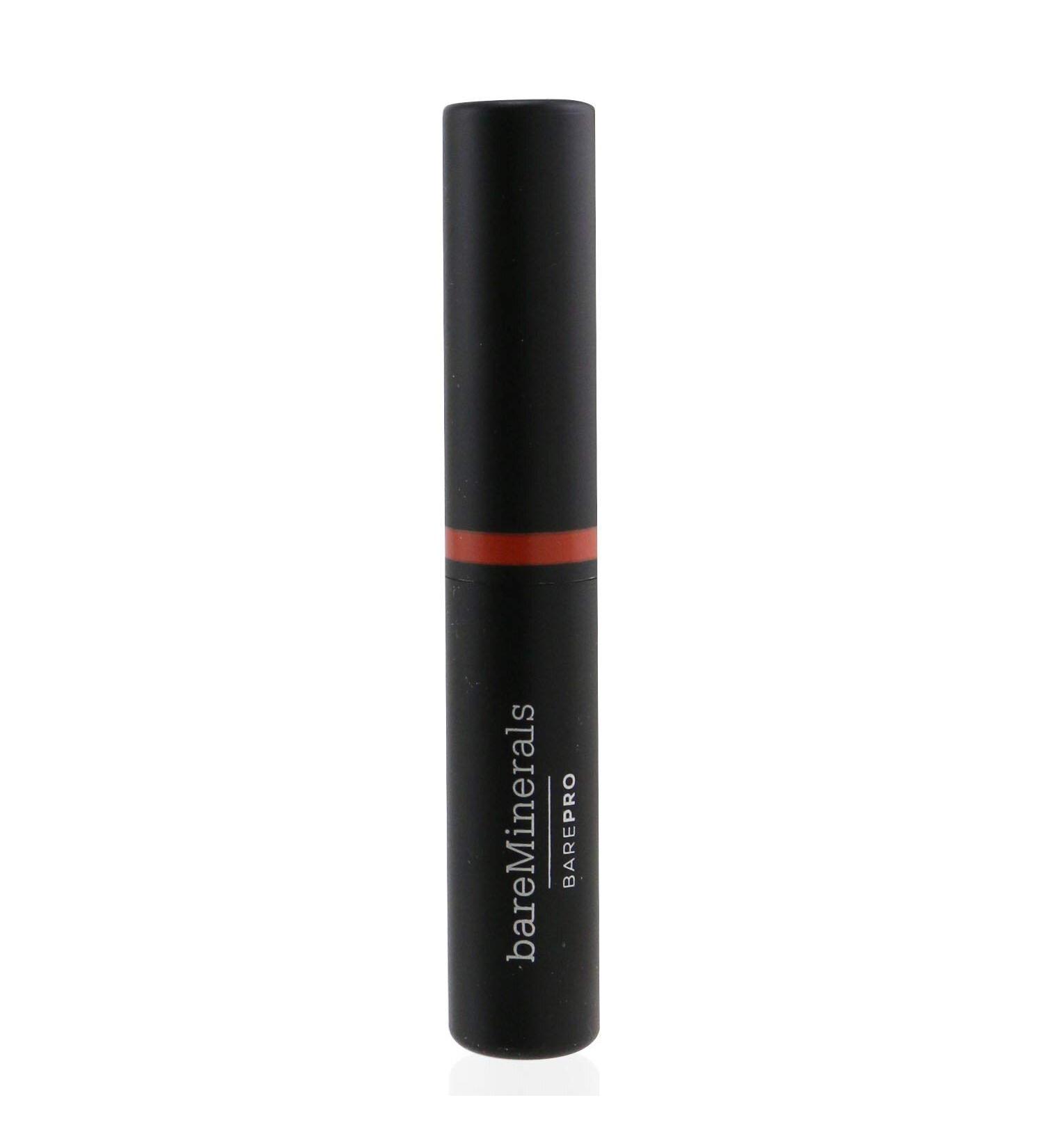 BareMinerals BarePro Longwear Lipstick in Saffron (Poppy Orange Red) - 0.07oz - Buy Online on GoSupps.com