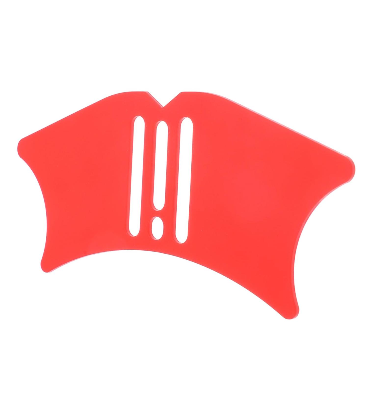 Ipetboom Eyeliner Aids Heated Lash Curler Silicone Molds Mascara Tool Aids Eyeliner Guard Miss Highlight Gel 10.3x3.8cm Red - Buy Online on GoSupps.com