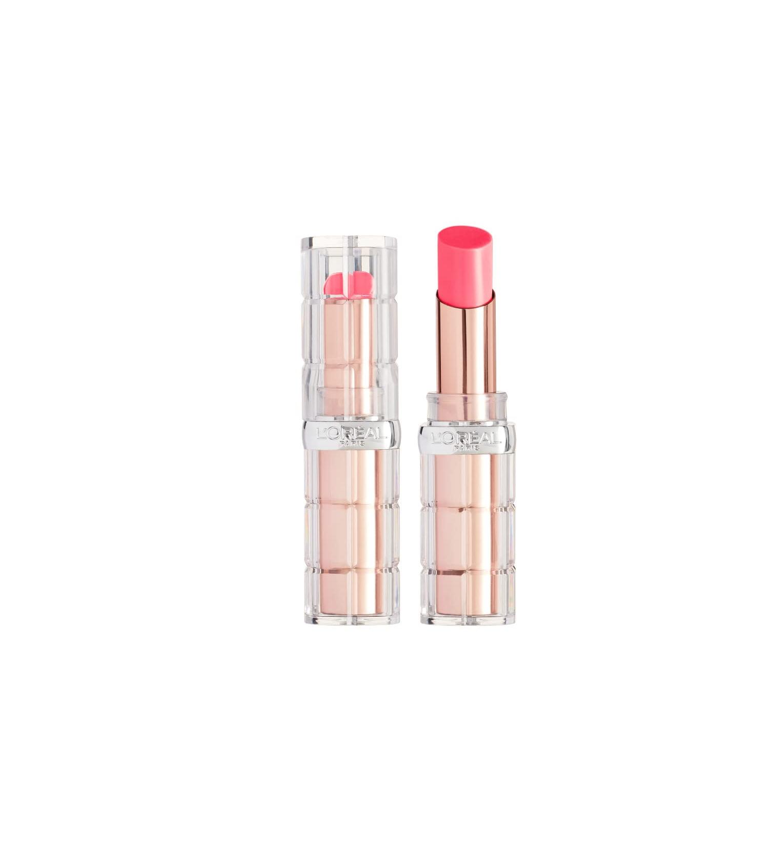 L'Oreal Color Riche Shine Plump Lipstick - 104 Guava | Hydrating Lip Color | 1 Count - Buy Online on GoSupps.com