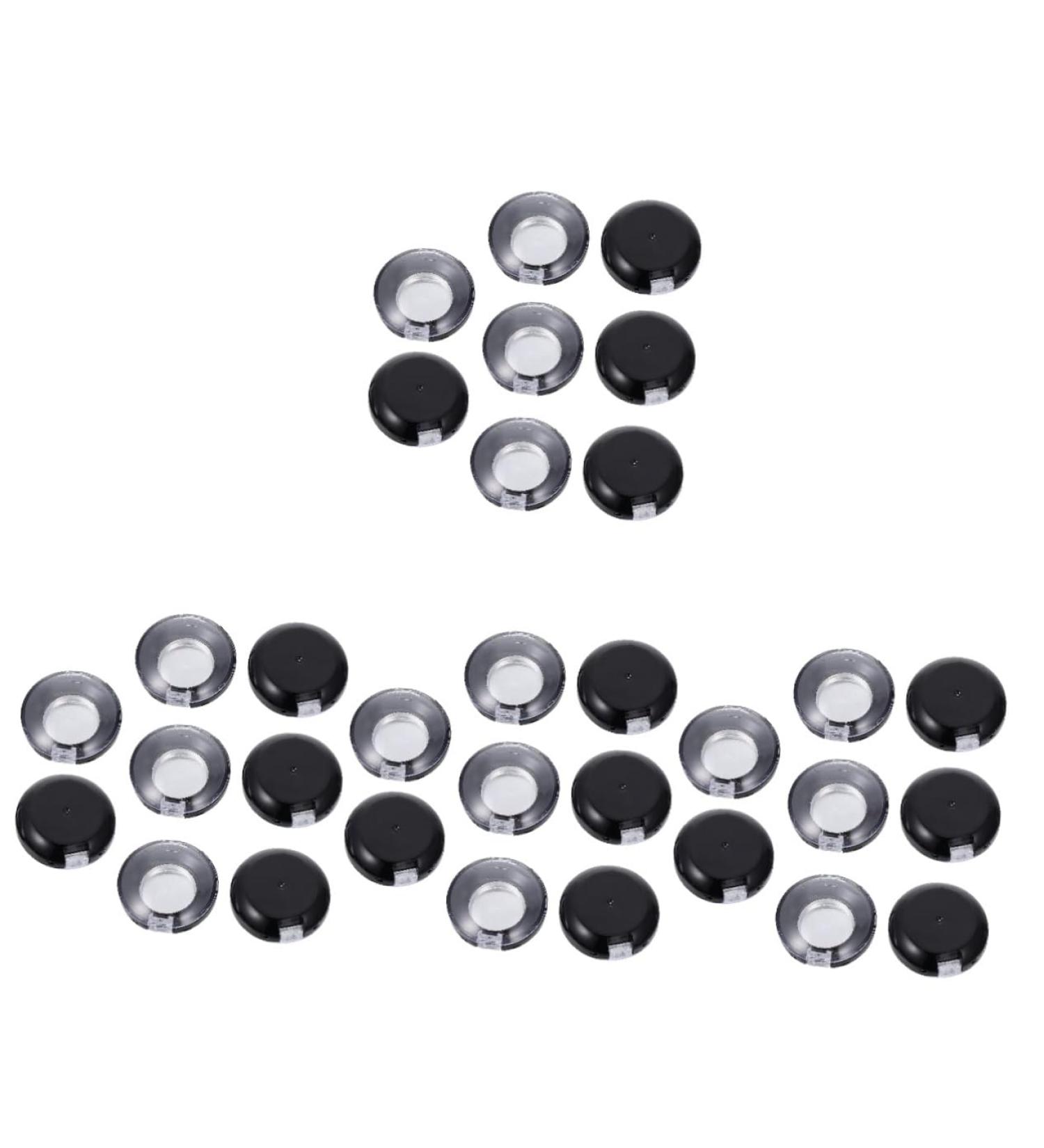 FRCOLOR 32 Pcs Eye Shadow Blank Small Plastic Containers Eyeshadow Makeup Sub Package Organizer Container - Buy Online on GoSupps.com