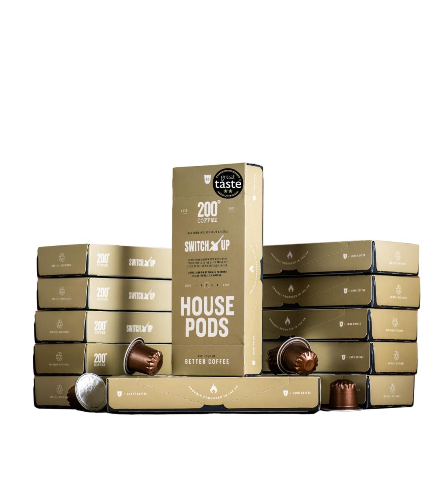 200 Degrees Switch Up Coffee Pods (120) Milk Chocolate 120 count (Pack of 1)