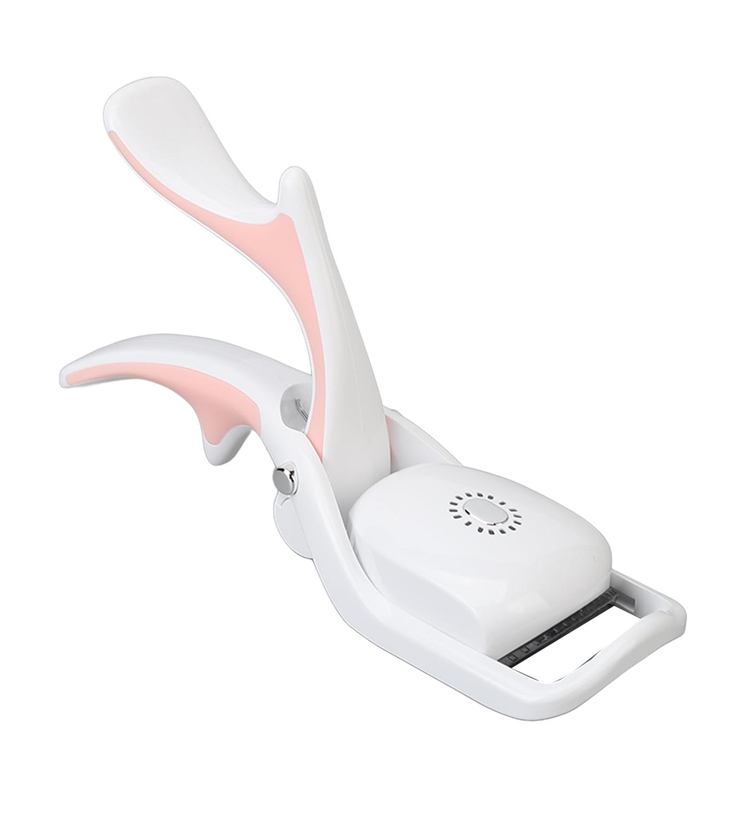 Qukaim Rechargeable Electric Eyelash Curler Electric Heated Eyelash Curlers 3 Temperature Settings Rechargeable Portable White - Buy Online on GoSupps.com