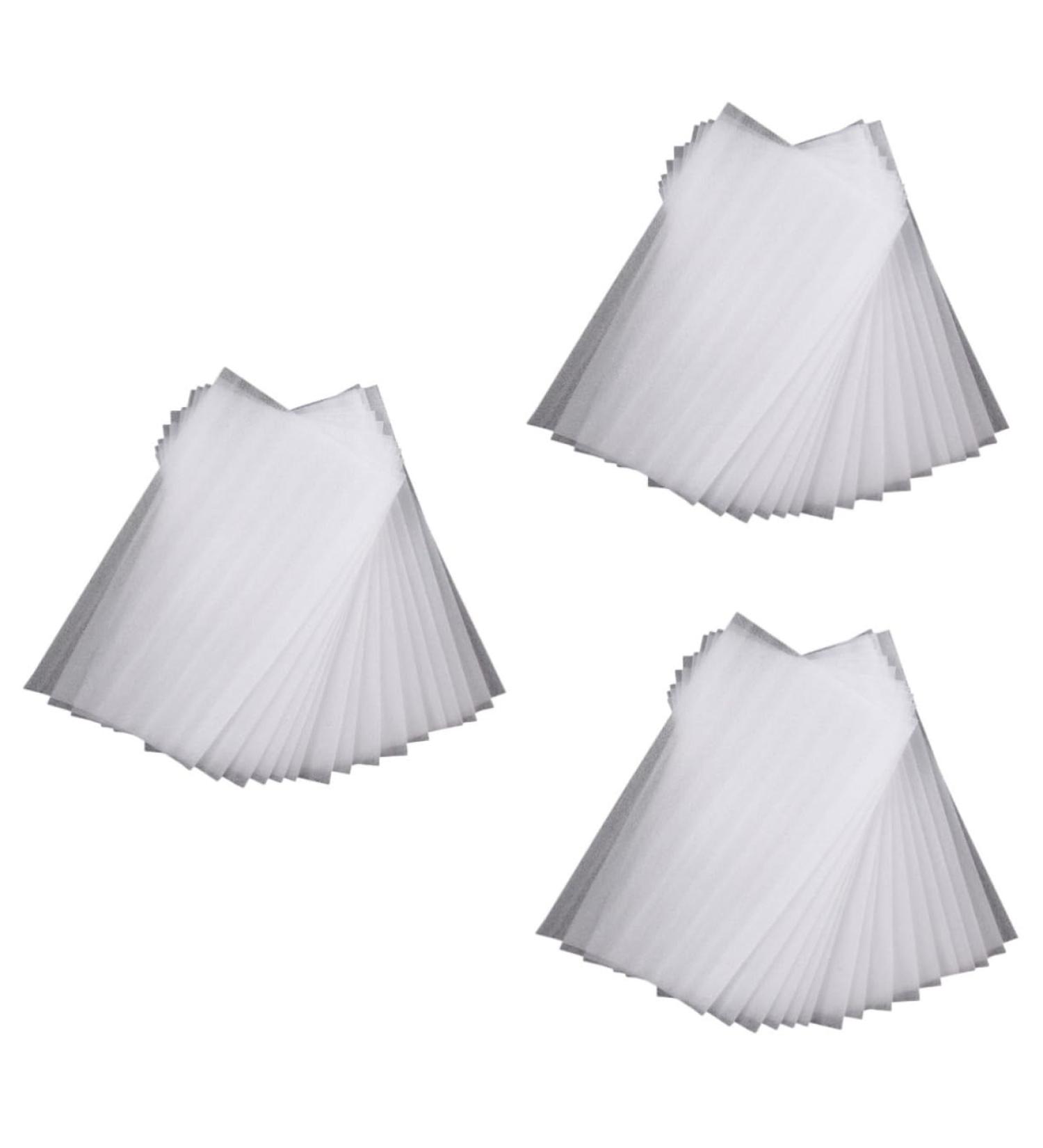 Frcolor 150 Sheet Tyo Marker - Pearl-Murmured Cotton Hair Color Paper Wrap for Salon Use | Washable Foam Hair Mask | 30x10cm | 3 Packs - Buy Online on GoSupps.com