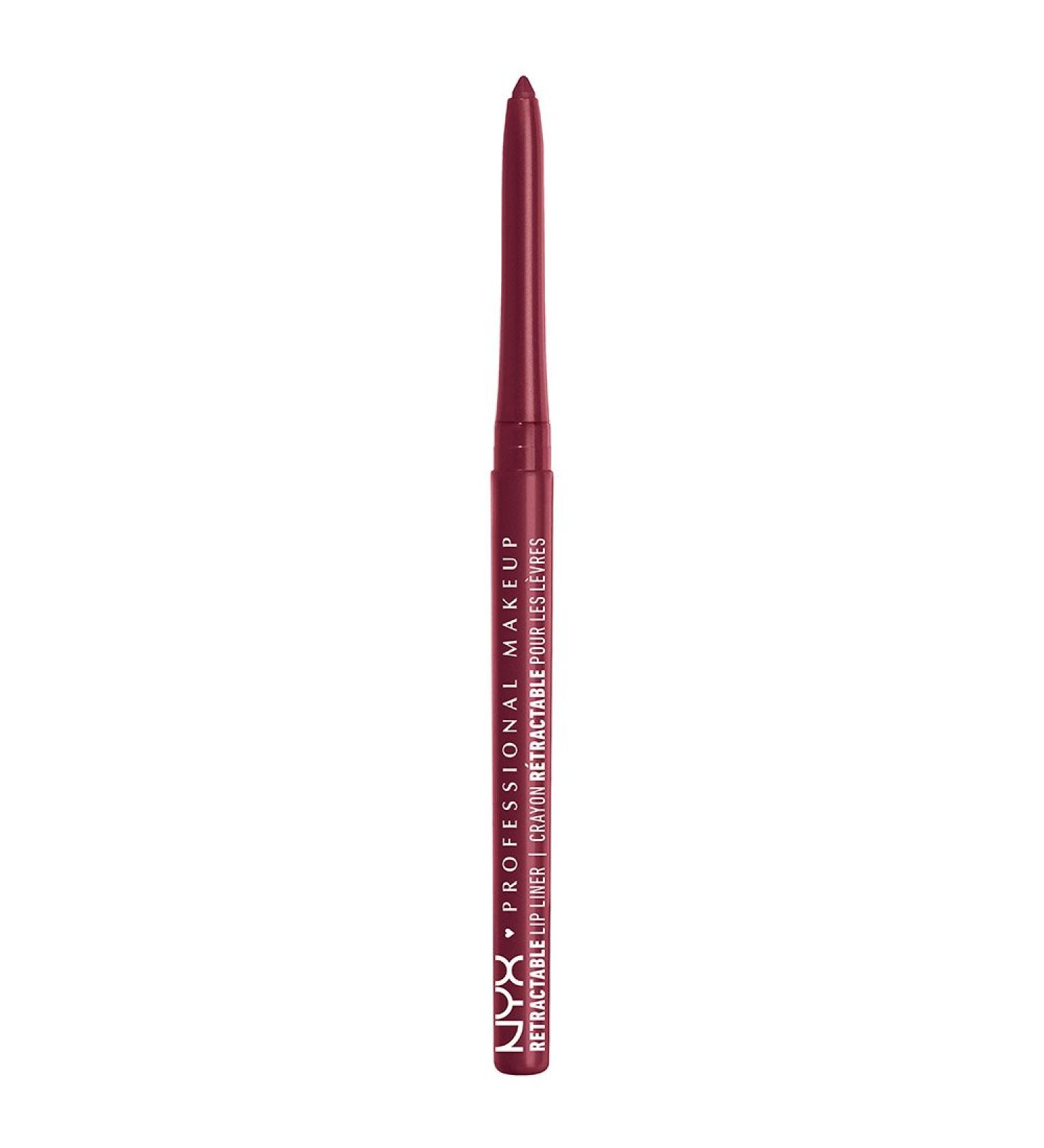 NYX Mechanical Lip Pencil in Plum - Long-Lasting Lip Liner - Buy Online on GoSupps.com