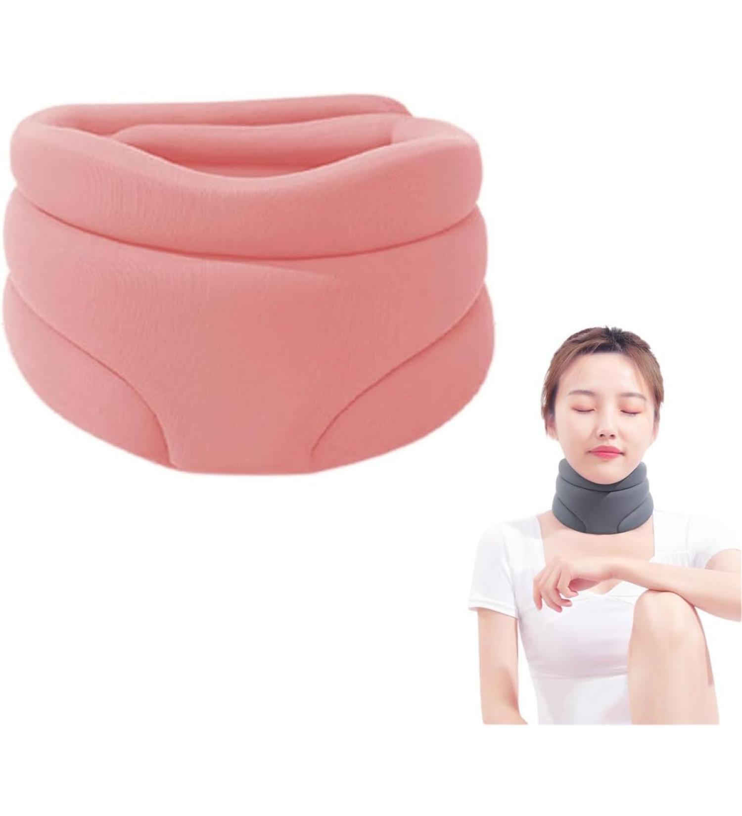Neck Brace Cervicorrect Neck Brace Neck Brace for Sleeping Neck Brace for Neck Pain and Support Spinal Pressure yl-105023(Color:Pink) - Buy Online on GoSupps.com