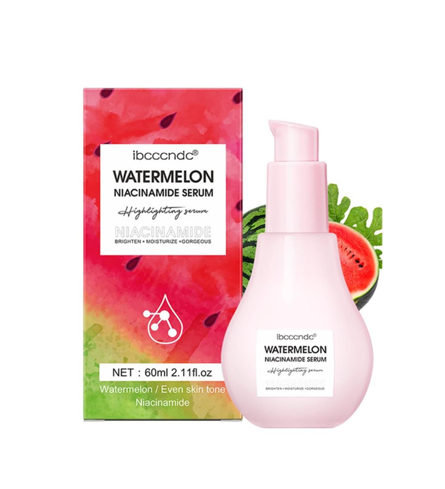 Watermelon Glow Niacinamide Dew Drops Highlighting Serum by Glow Recipe - Hydrating Serum with Hyaluronic Acid for Brightening and Moisturizing | Lightweight Facial Serum and Primer - Buy Online on GoSupps.com