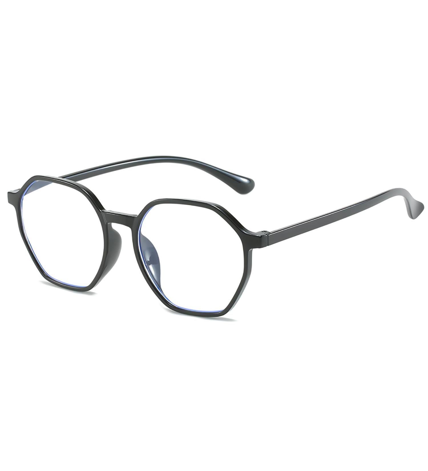 KaeoISFU Polygon Reading Glasses for Men & Women - Anti-Blue Light Classic Round 1.5 Diopters Reduce Eye Fatigue - Buy Online on GoSupps.com