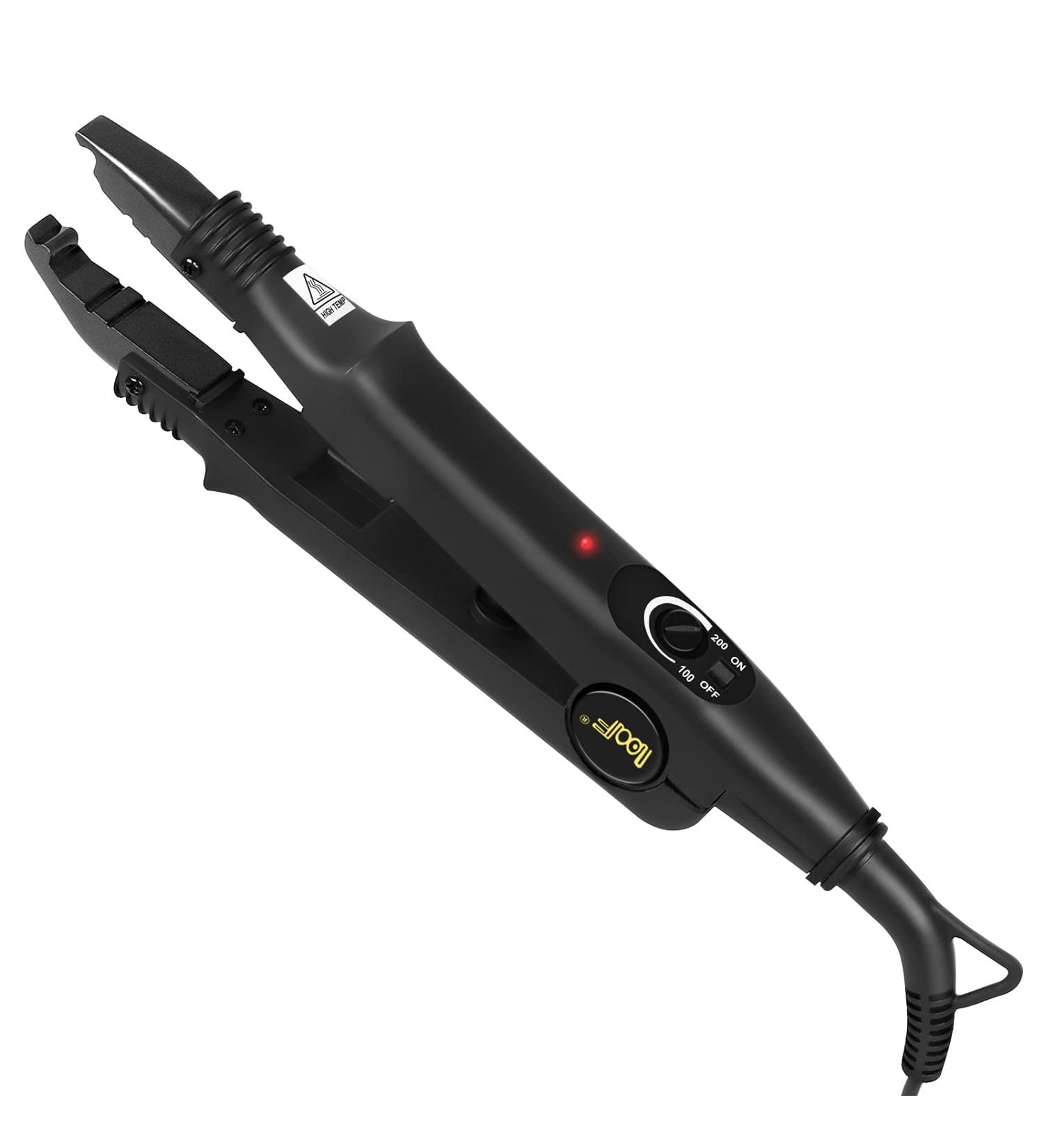 niceeshop(TM) Professional Fusion Heat Iron Connector Wand Melting Tool - US Plug, Black - Buy Online on GoSupps.com