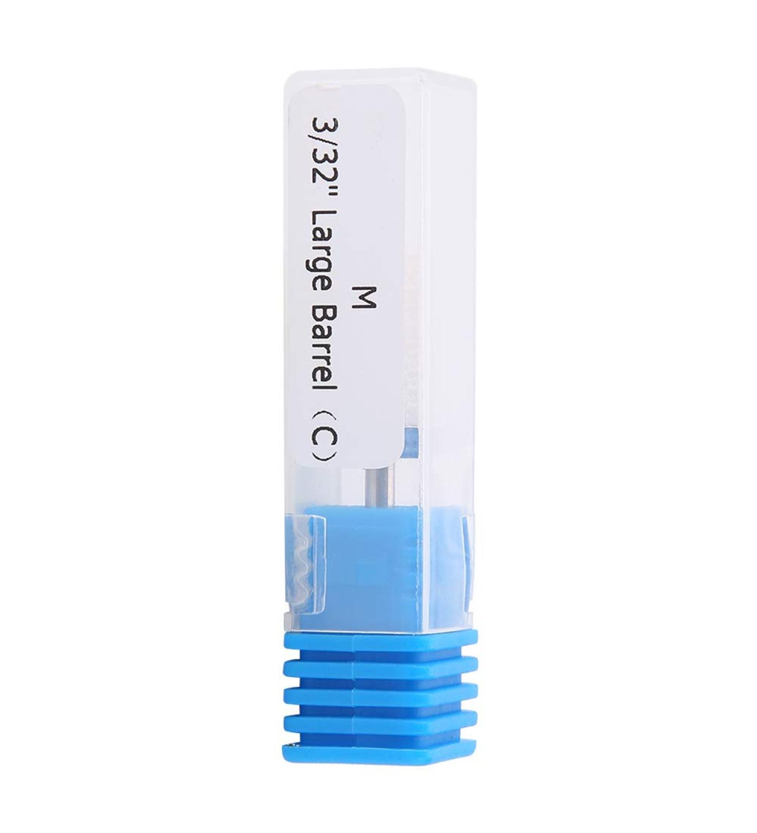 5 Kinds of Ceramic Cylinder Shape Grinding Head Nail Drill Bits for Manicure Drills (Round Flat Head M) Runder Flachkopf M - Buy Online on GoSupps.com