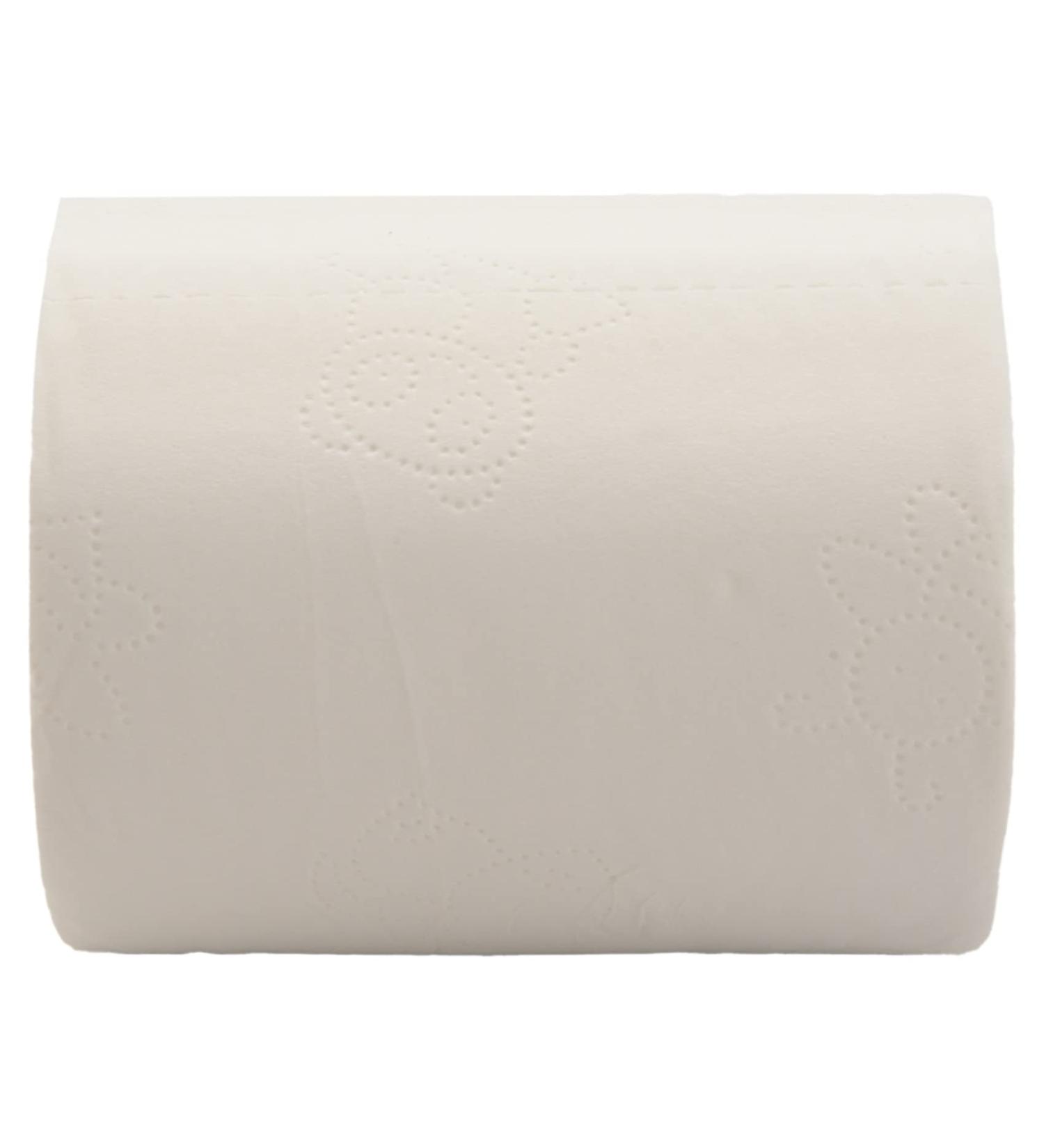Jalzdieod 3 Layers Toilet Paper Soft White Toilet Paper Household Bathroom Household Toilet Paper Roll 10 Rolls - Buy Online on GoSupps.com