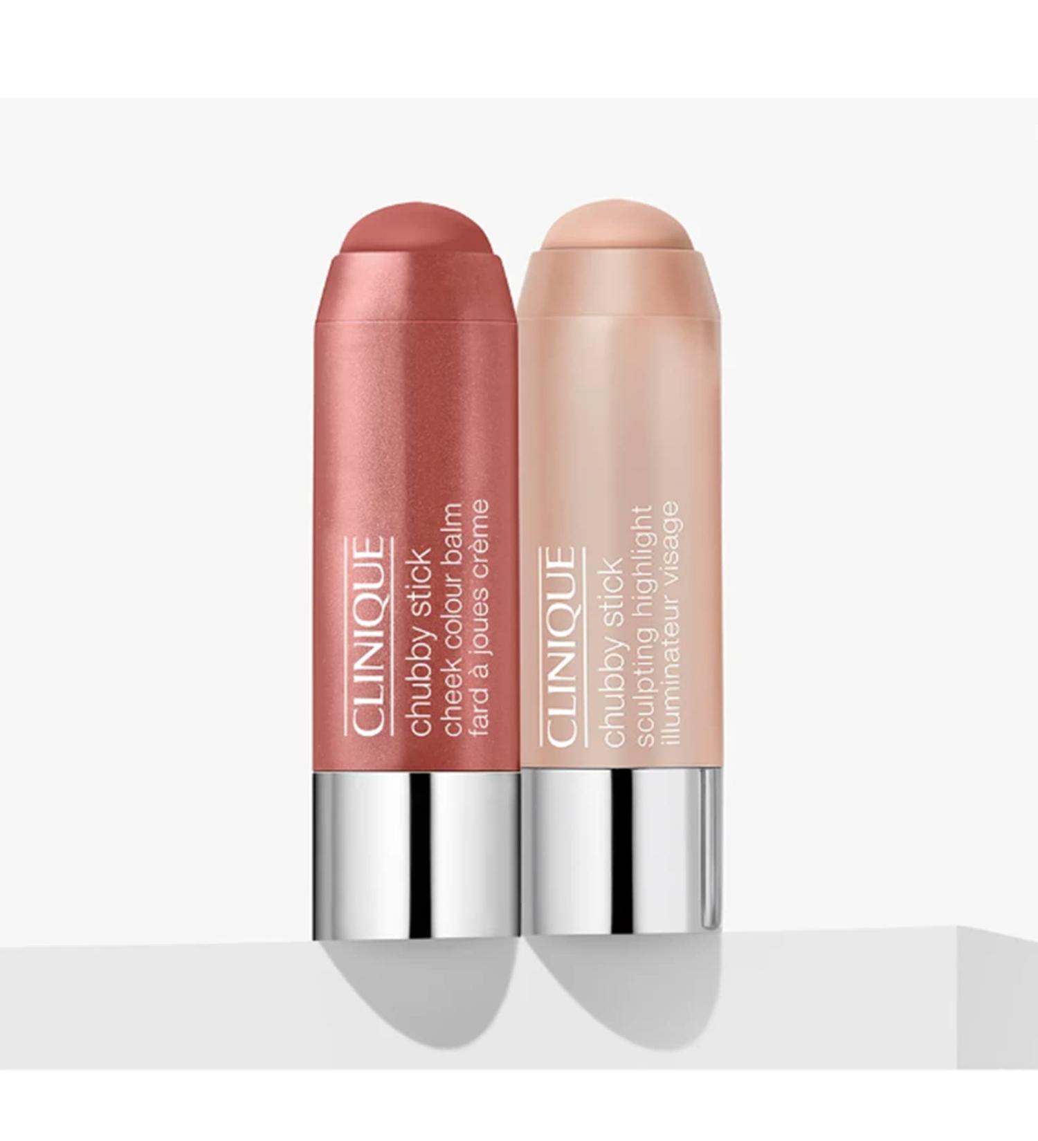 Clinique Chubby Stick Highlight & Cheek Color Balm Duo Gift Set - Buy Online on GoSupps.com