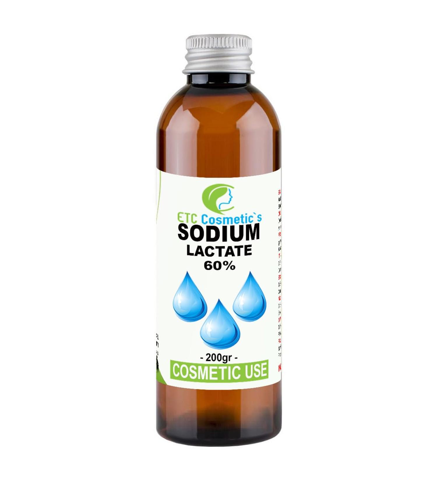 Lactate de sodium 60% - 200 gr - Utilisation Pour les savons en pain il est utile de produire un pain plus dur qui dure plus longtemps | Un excellent additif 200 g (Lot de 1) - Buy Online on GoSupps.com