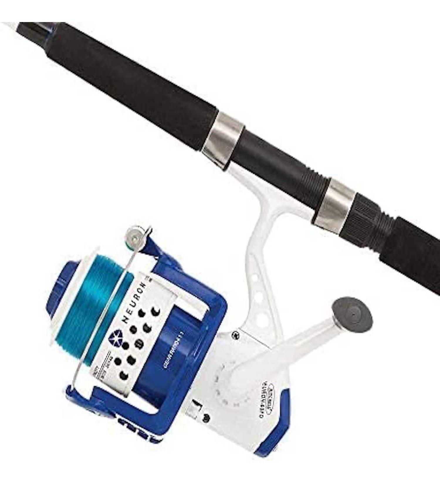 Mitchell Neuron Bootruten- und Rollen-Kombi set-ready for use with cord-for mackerel dorsch perch and sample 100-300g |2.40m