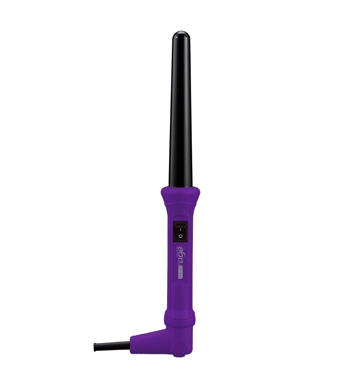 Buy Limited Edition Purple Hot Curling Iron Wand - Professional Clipless Curler for Perfect Curls | Fast International Shipping - Buy Online on GoSupps.com