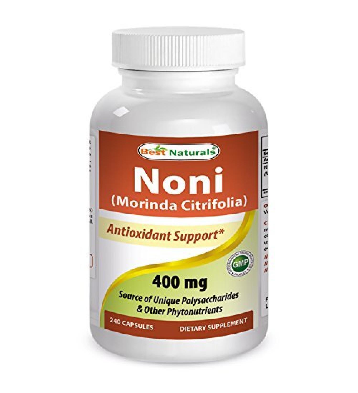 Best Naturals Noni 400 mg 240 Capsules