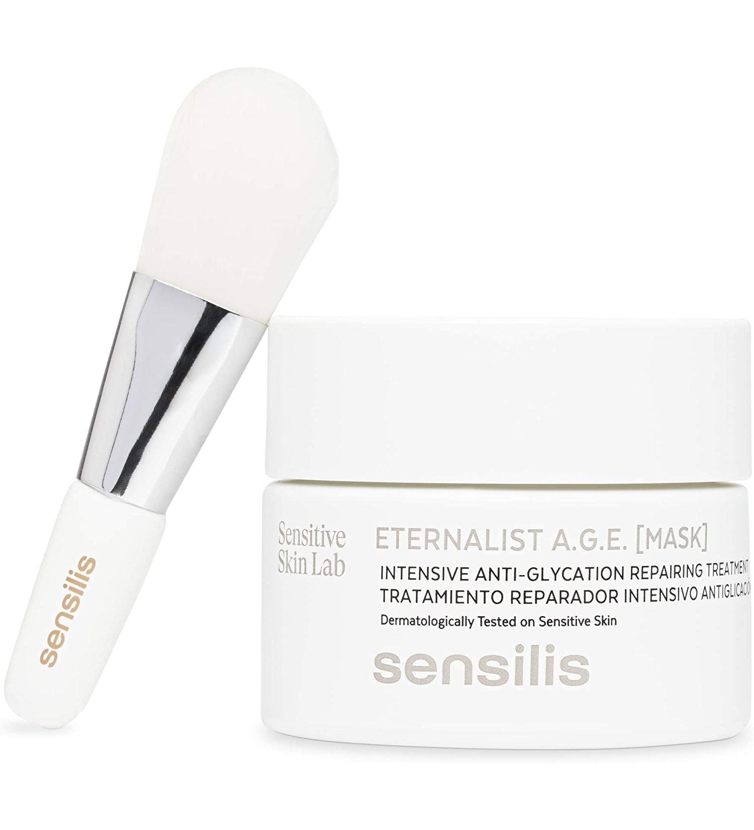 Sensilis Eternalist A.G.E. Mask - Anti-Aging Mousse with Manilkara Extract & Biomimetic Peptides - Revitalize Skin & Prevent Aging - 50ml - Buy Online on GoSupps.com