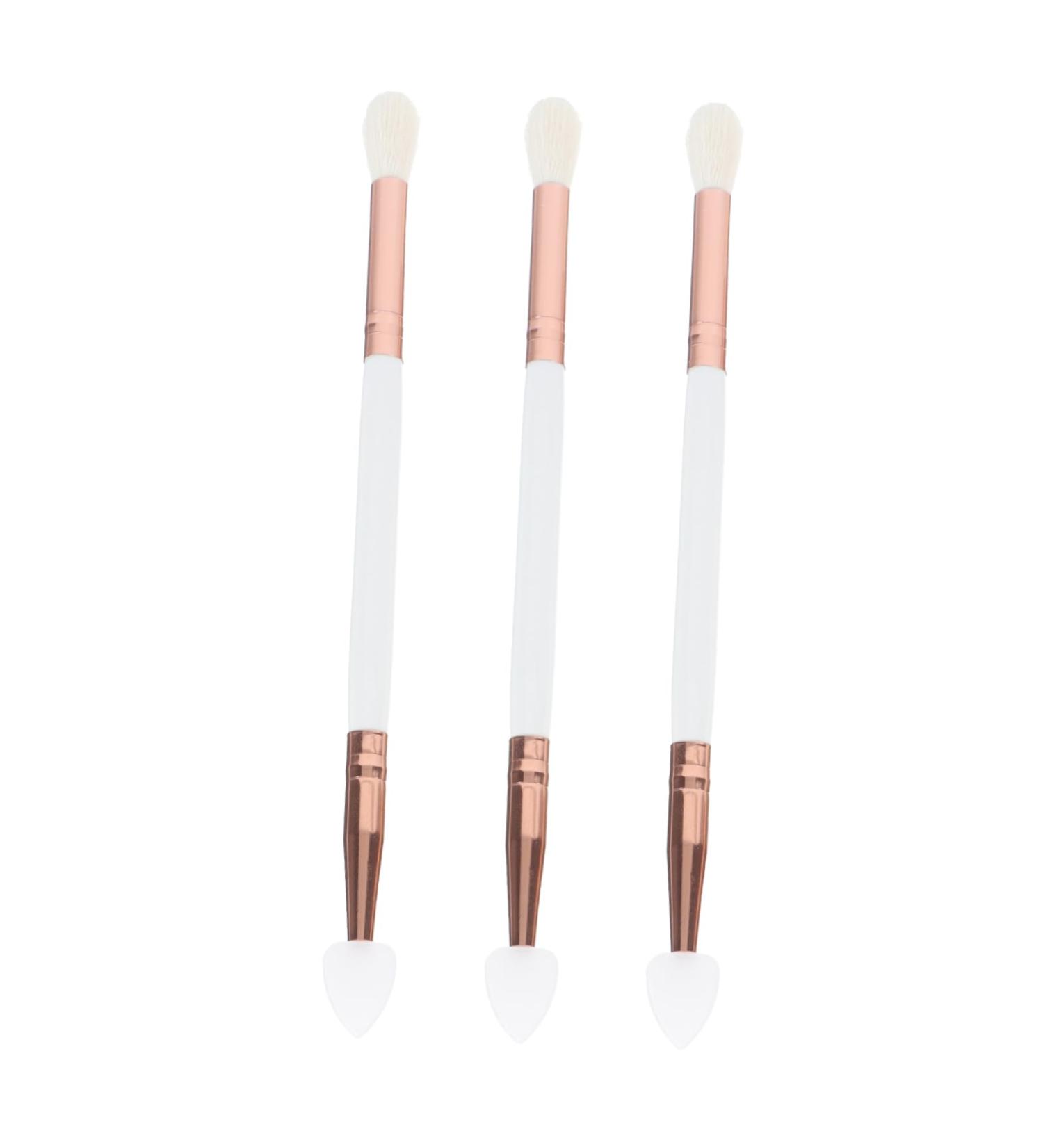 Hemoton 3pcs Eye Shadow Brush Girl Makeup Tool Multifunctional Eyeshadow Brush Simple Eyeshadow Brush Double Headed Eyeshadow Makeup Brush Small Makeup Brush Eye Shadow Makeup Tool - Buy Online on GoSupps.com