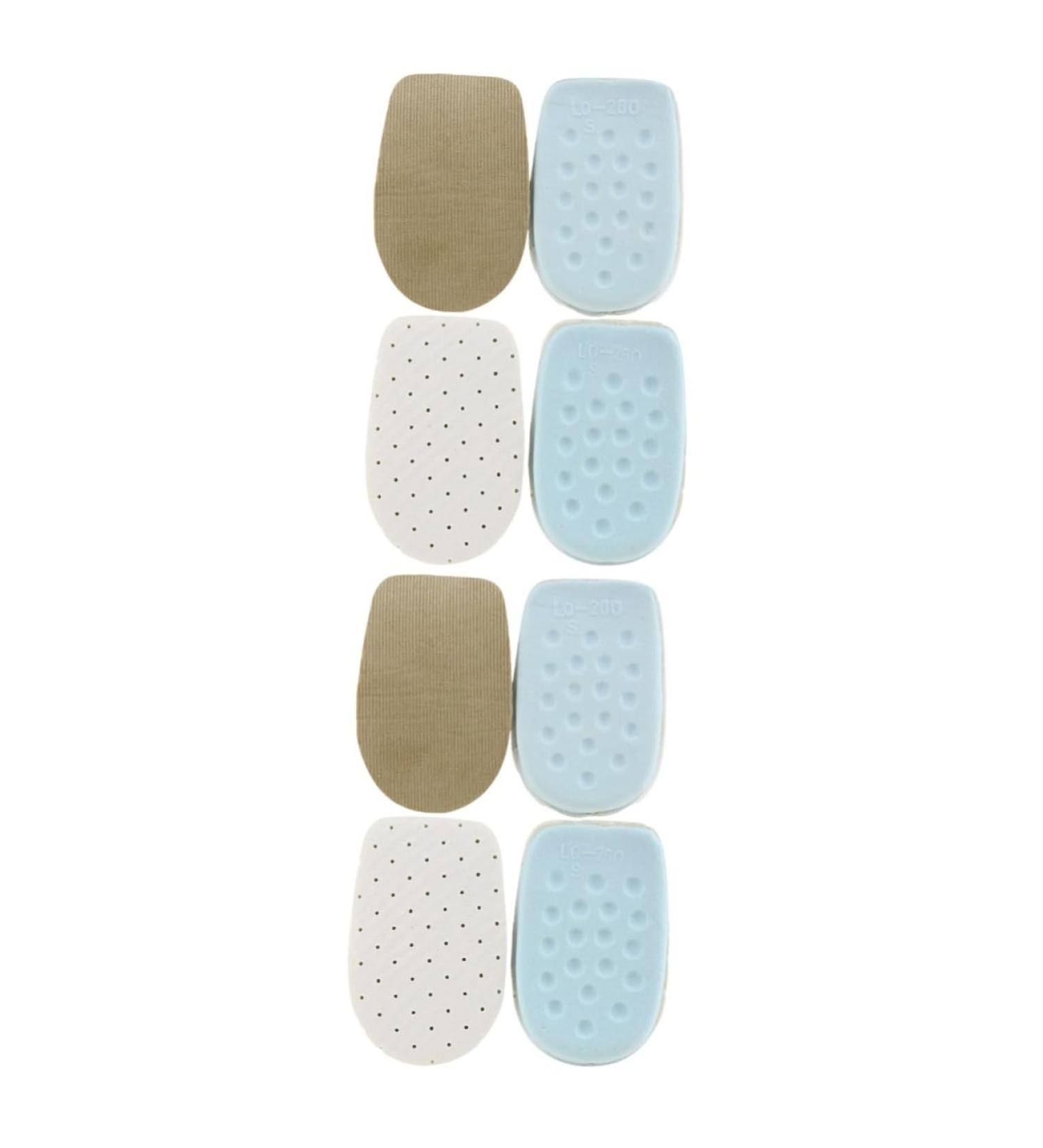FOMIYES Height Increasing Insoles - 4 Pairs Comfortable Heel Pads for Men & Women - Elevate Your Shoes with Height Inserts & Back Pad Shoe Pads - Buy Online on GoSupps.com