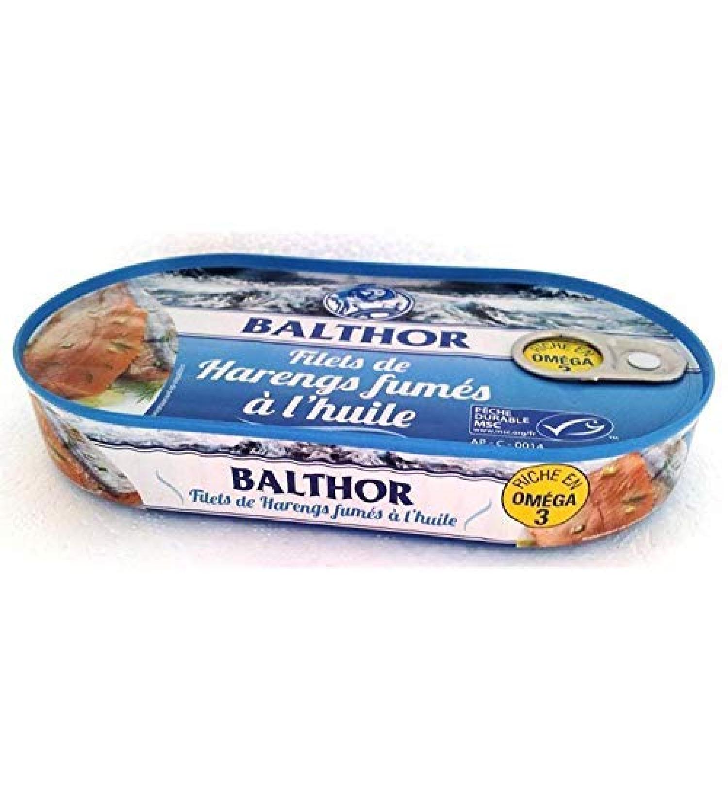 BALTHOR - Smoked Herring Fillets 130G - Pack of 2 - best offer - Buy Online on GoSupps.com