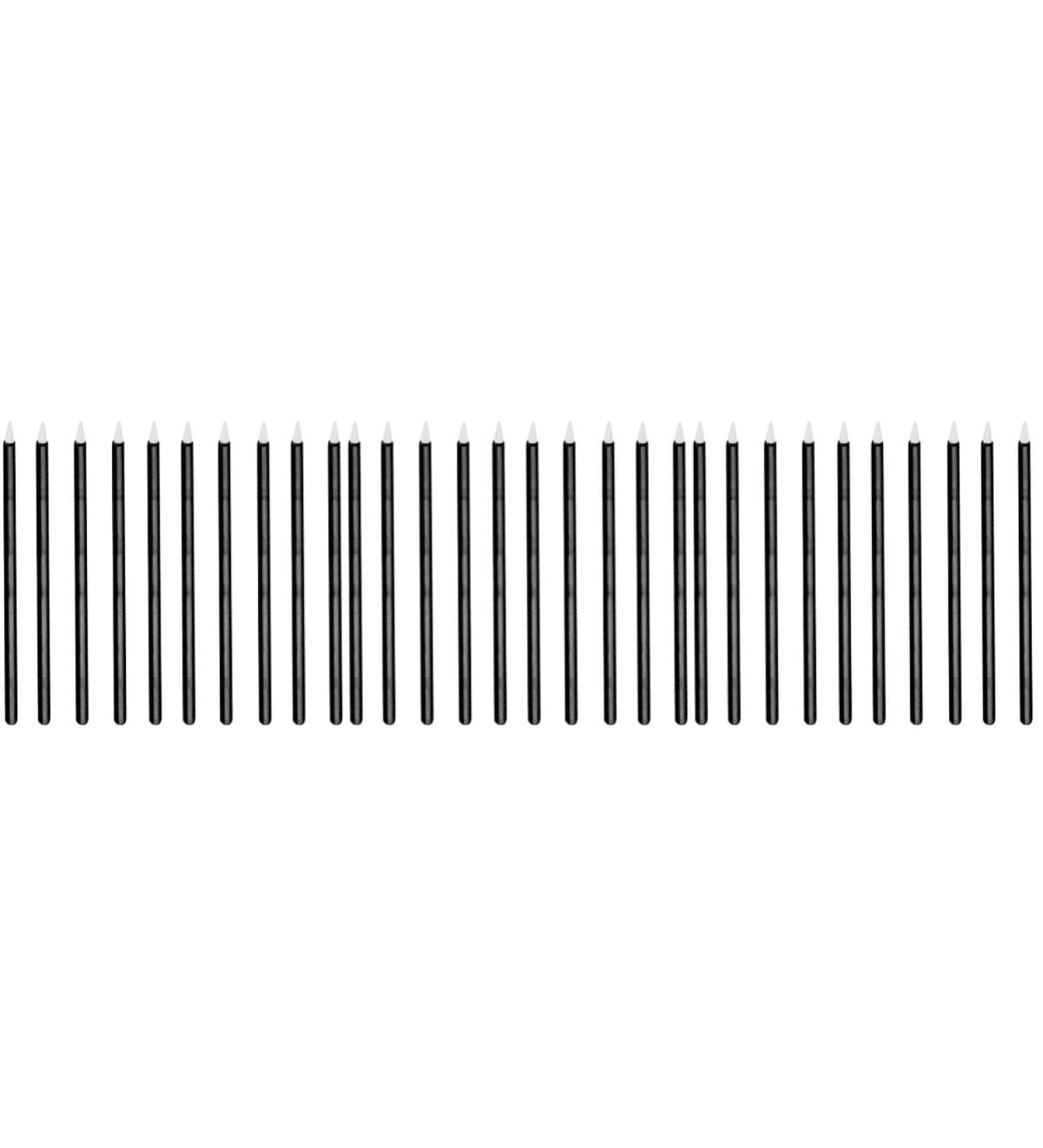 300 Pcs Disposable Eyeliner Fiber Eyeliner Brush Disposable Fiber Eyeliner Cosmetic Makeup Brush 9x0.7cmx3pcs Blackx3pcs - Buy Online on GoSupps.com