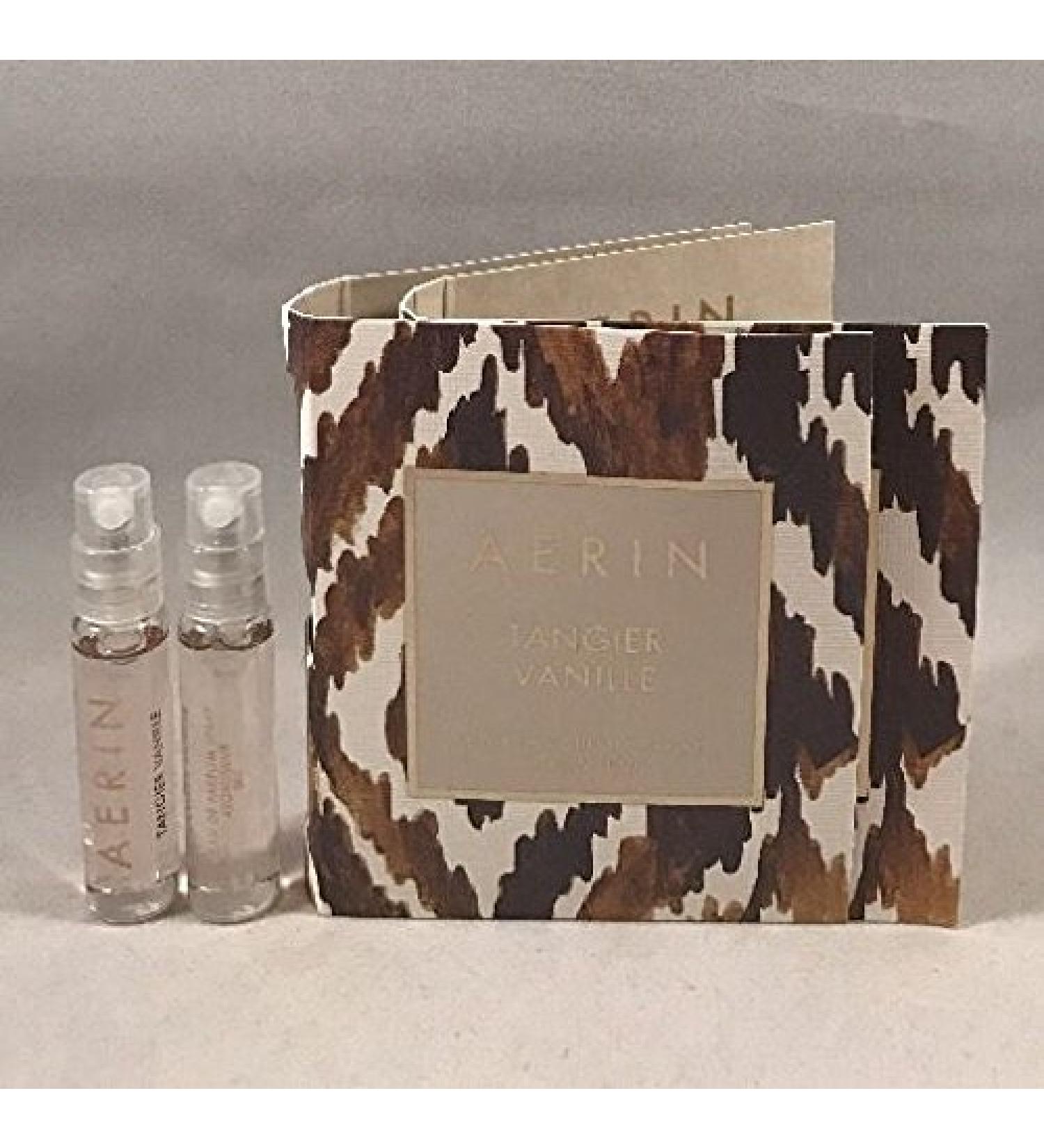 2 Aerin Tangier Vanille Eau De Parfum Sample Vial Spray 0.07 Oz/2 Ml for Women