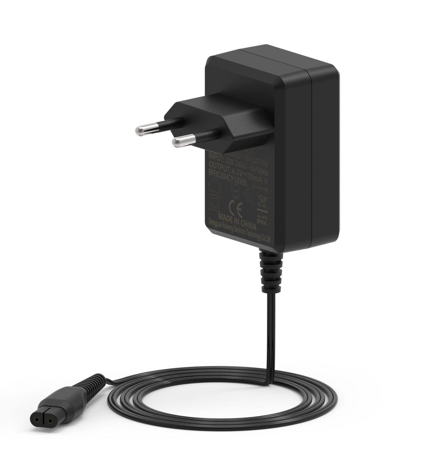 Buy 4.3V OneBlade Charging Cable for Philips Razors QP2520/90 QP2520/70 QP2620 | Replacement A00390 Loading Cable 1.7m - International Shipping Available - Buy Online on GoSupps.com