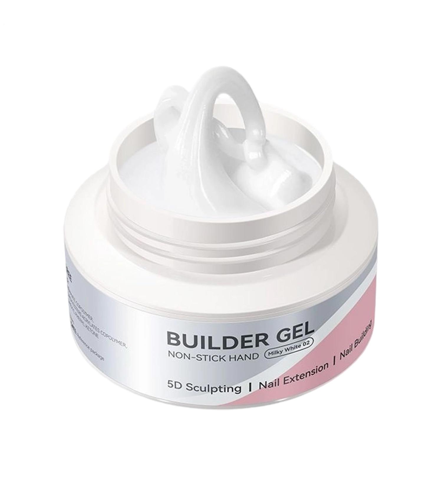  Tktouci Nail Sculpting Gel - 60ml Solid Gel for Nail Sculpting | Non-Sticky 3D Manicure Builder for Artistic Nail Art | Handmade Salon Home - Buy Online on GoSupps.com