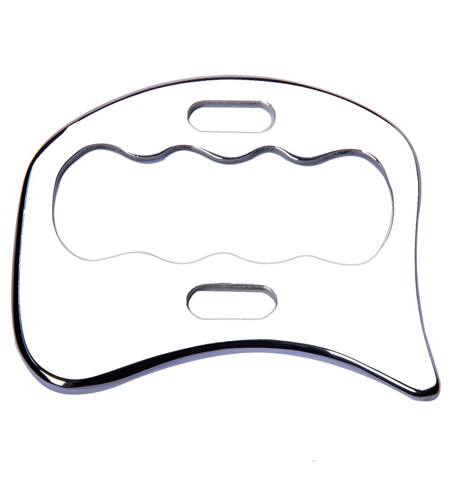 Stainless Steel Gua Sha Scraping Massage Tool | Muscle Scraper for Physical Therapy - Buy Online on GoSupps.com